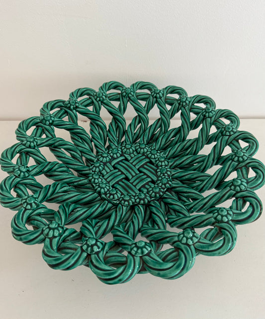 French Decorative Ceramic Bowl