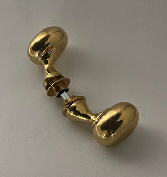 Italian Brass Door Pull Handle by Azucena - Two Available