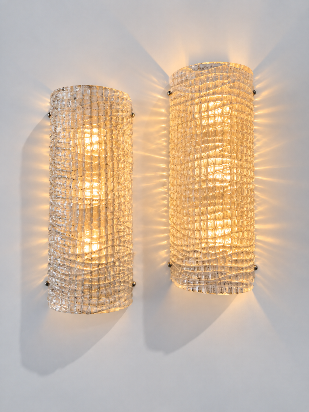 Pair of Murano Wall Lights by Kalmar