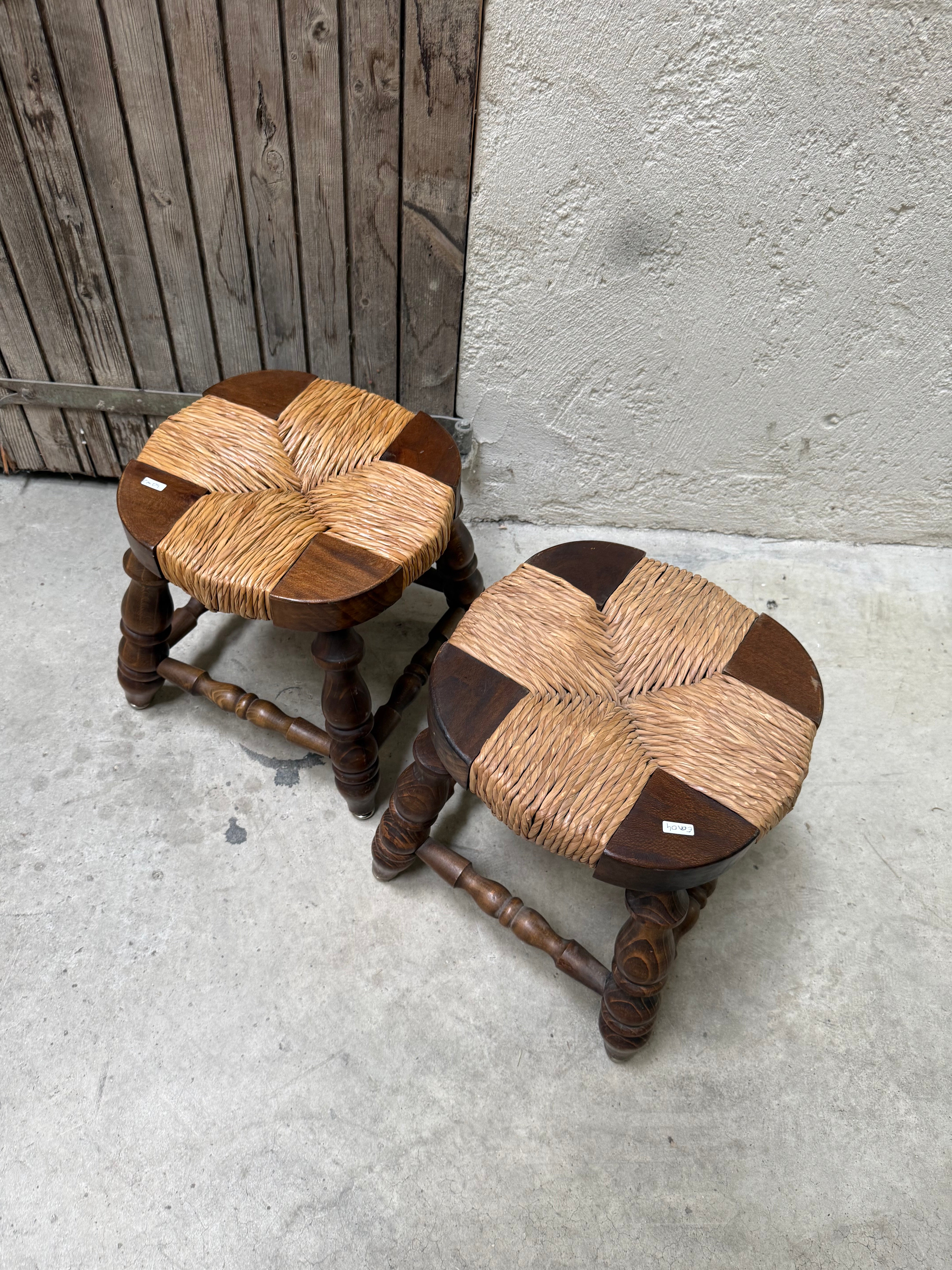 Vintage French Tabouret - One Available