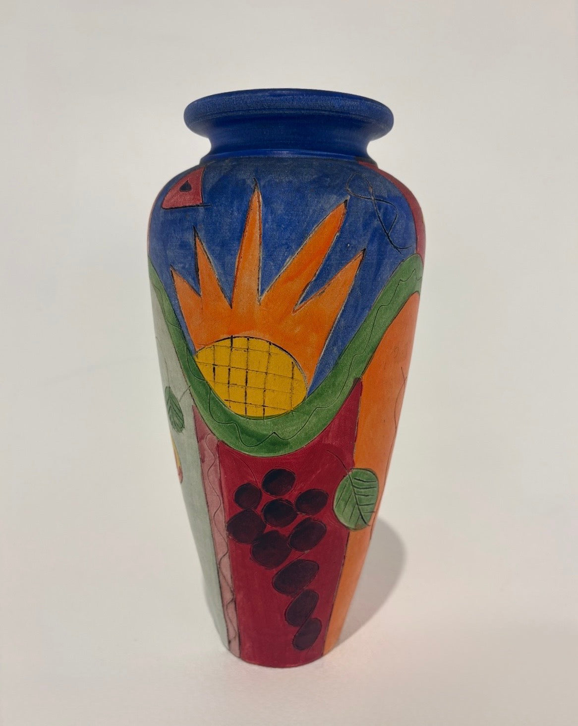 Vintage Hand-Painted Vase