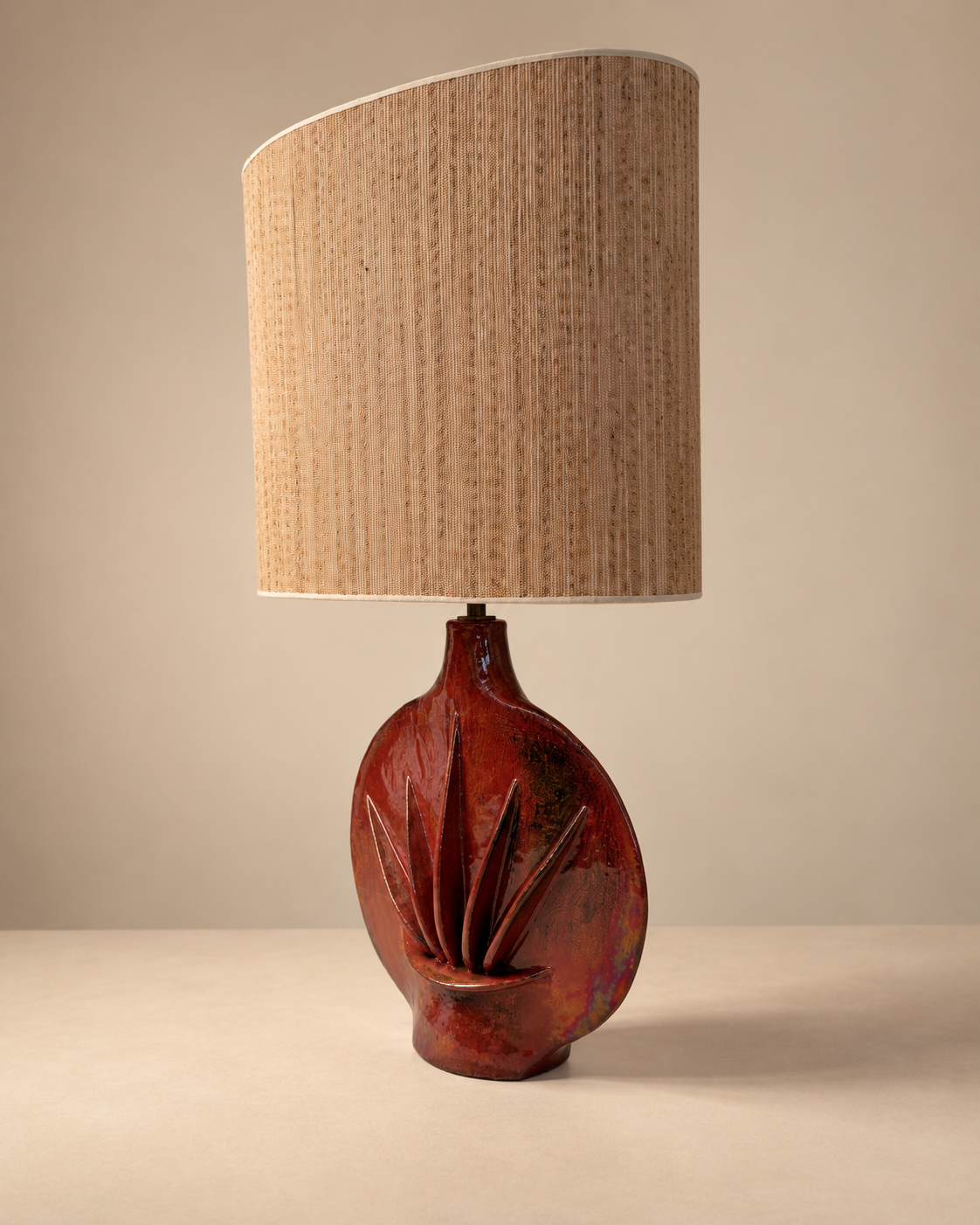 Large 1960’s Italian Ceramic Lamp