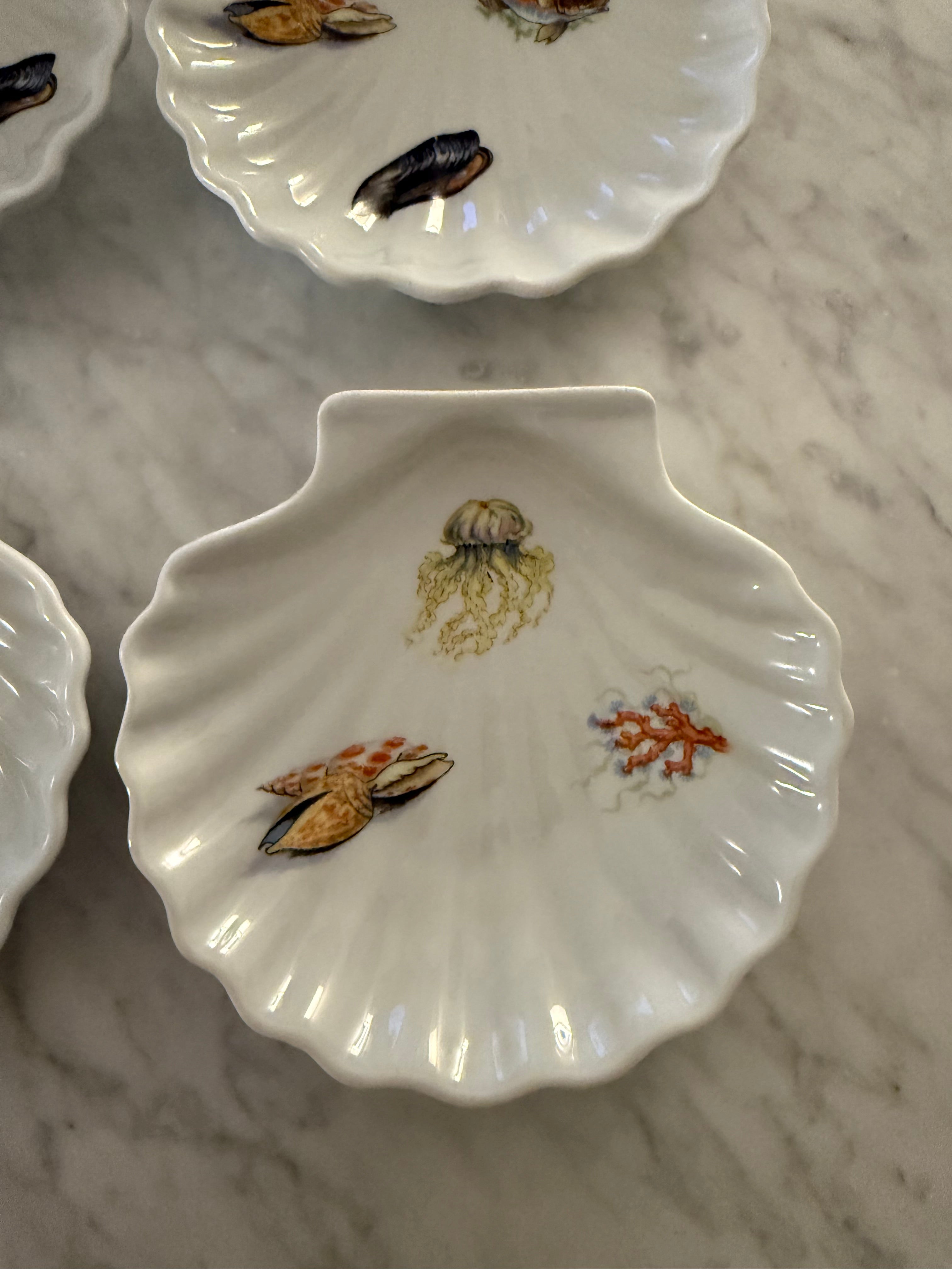 French Porcelain Dish - Four Available