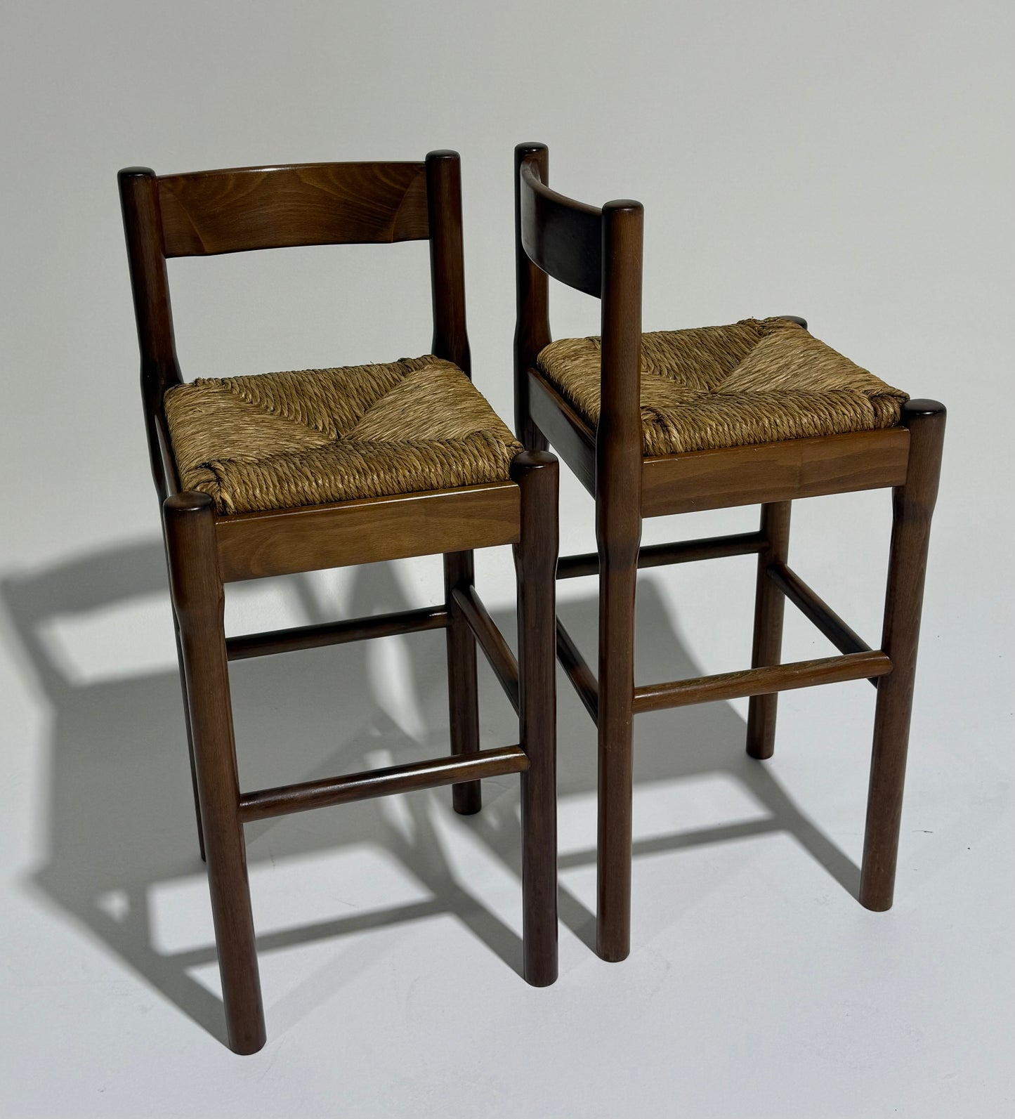 Vico Magistretti “Carimate” Bar Stools by Cassina - Two Available