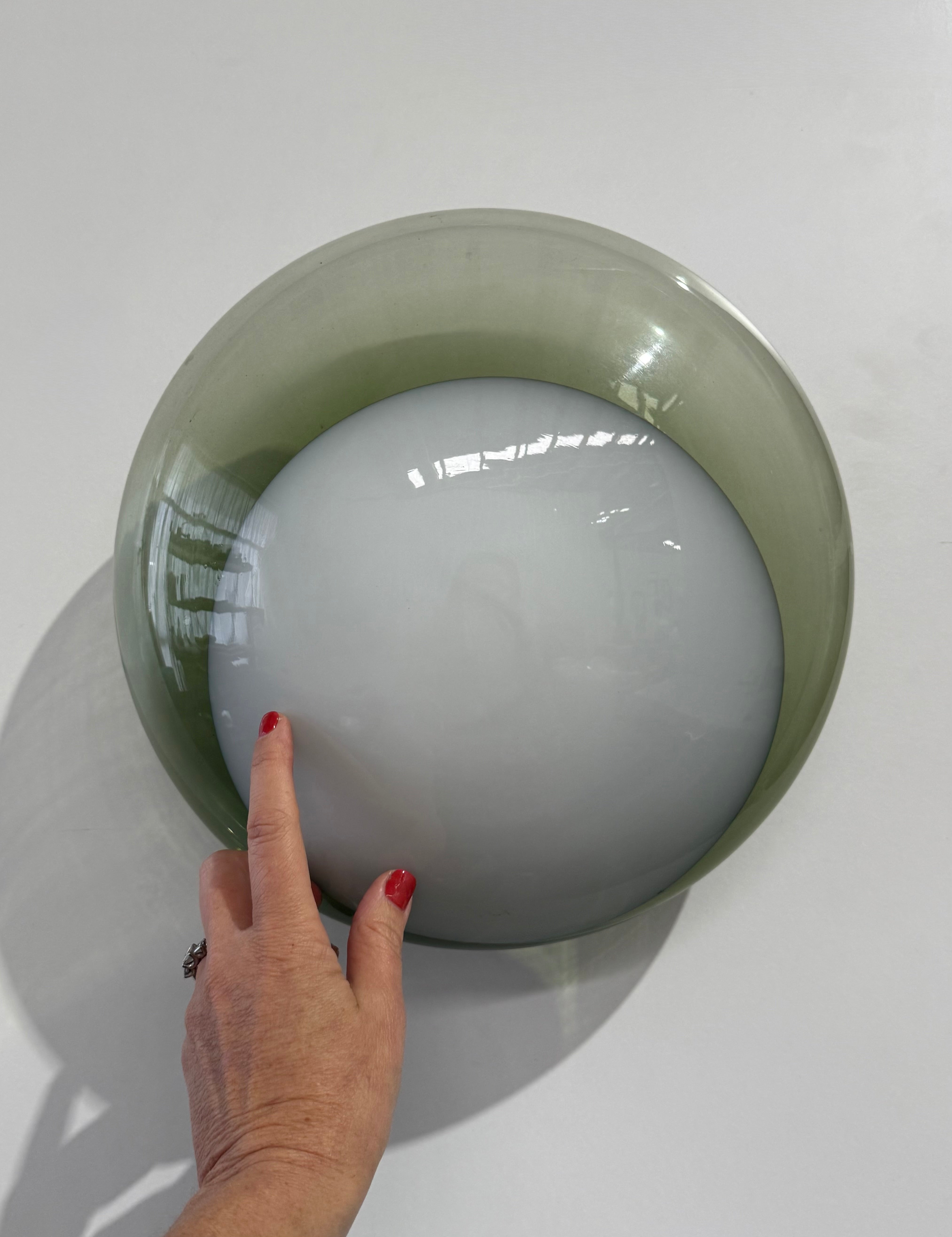Murano Glass Wall / Ceiling Light by Leucos - Five Available