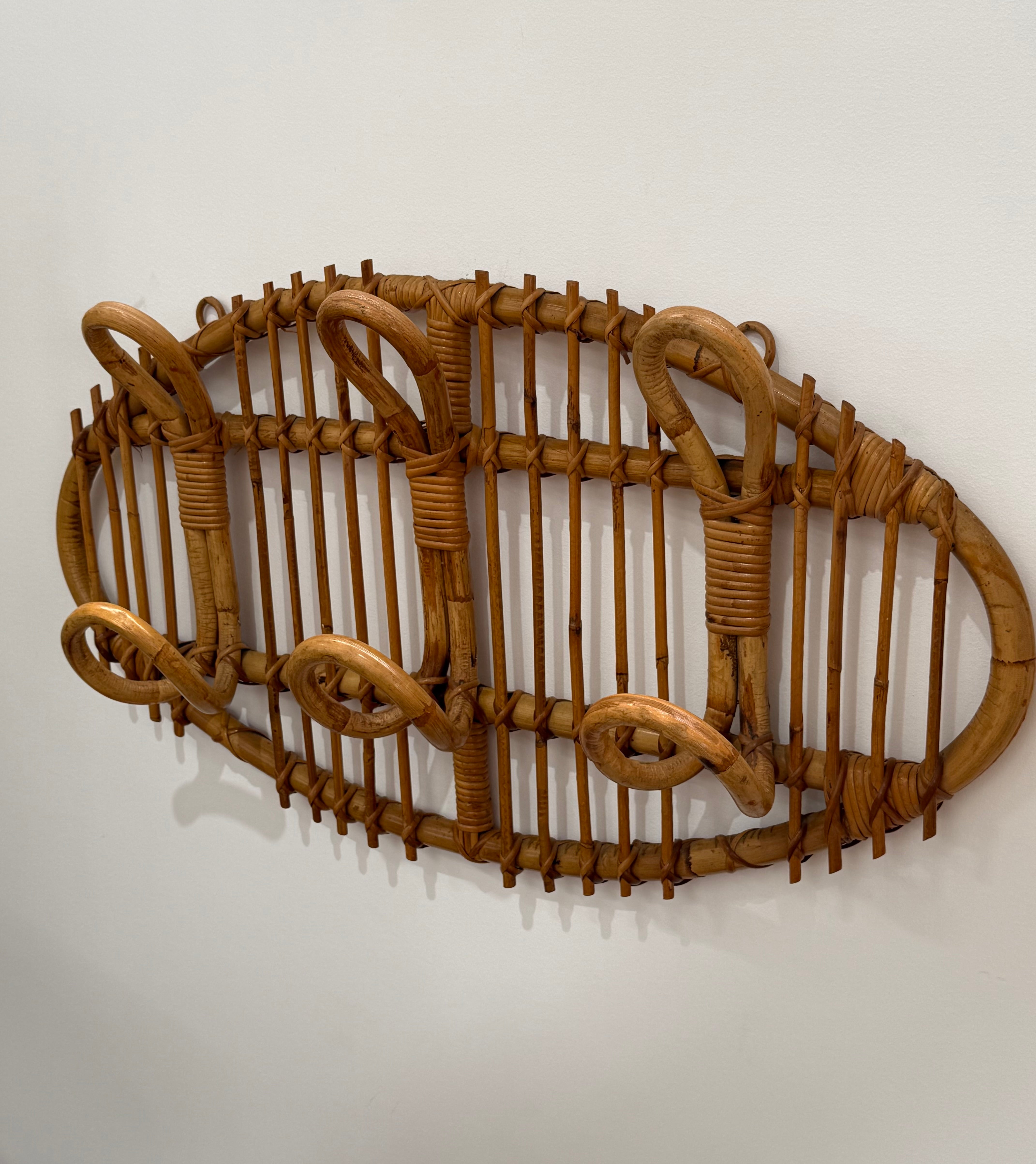 PRE-ORDER: Italian Bamboo Coat Rack by Bonacina