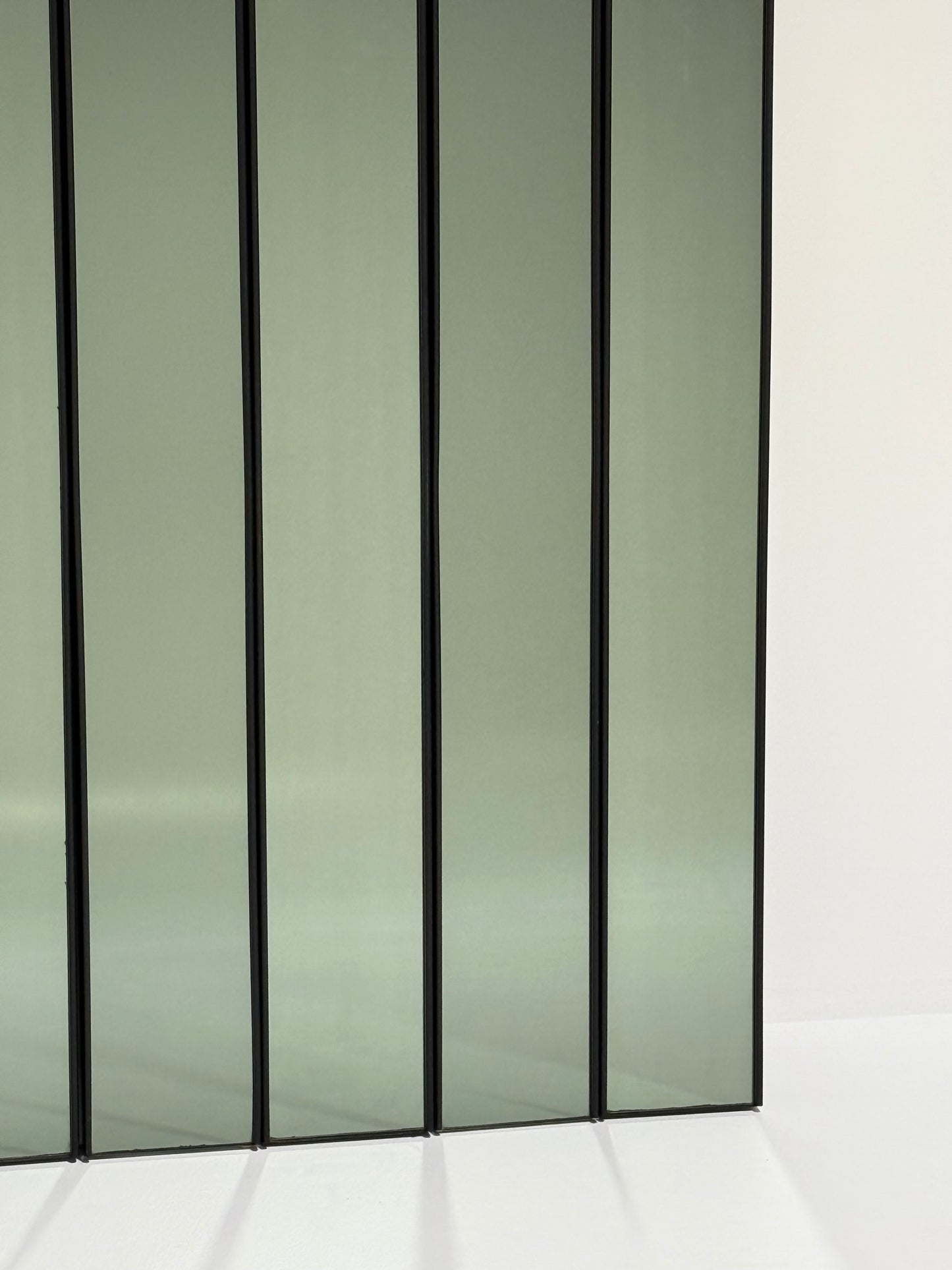 Vintage Gronda Mirror & Coat Rack by Luciano Bertoncini for Elco - 7 Panels Available