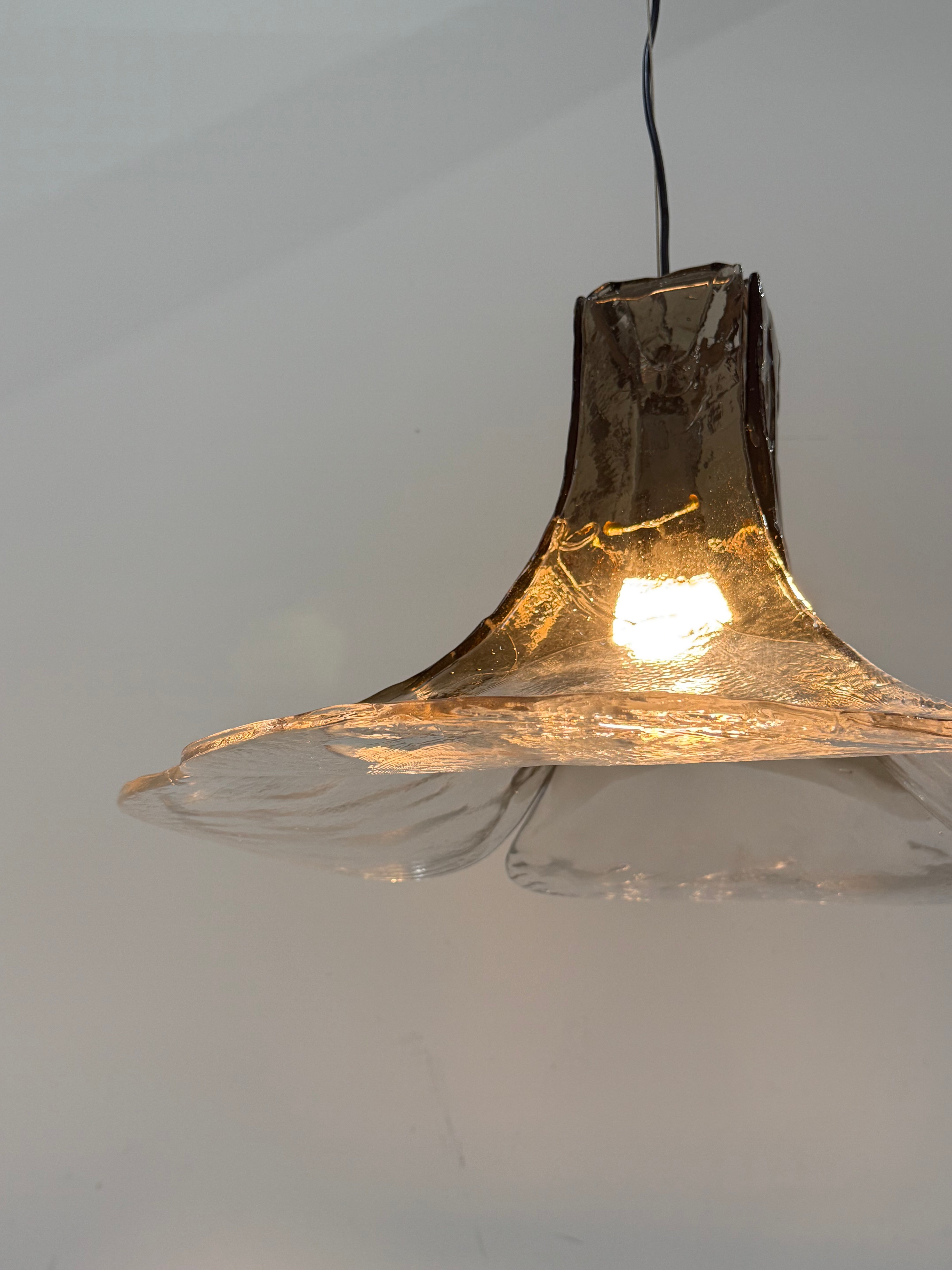 Murano Flower Pendant by Carlo Nason for Mazzega