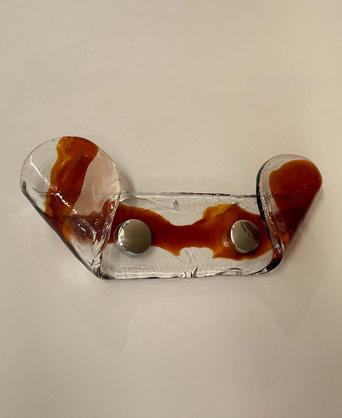 1970’s Murano Glass Robe Holder by Mazzega
