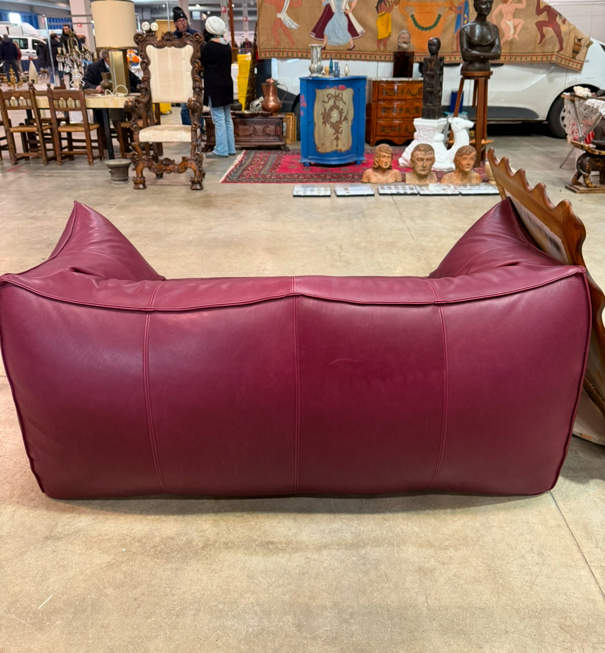 PRE ORDER: Original Italian Two Seater “Le Bambole” Sofa by Mario Bellini for C&B Italia