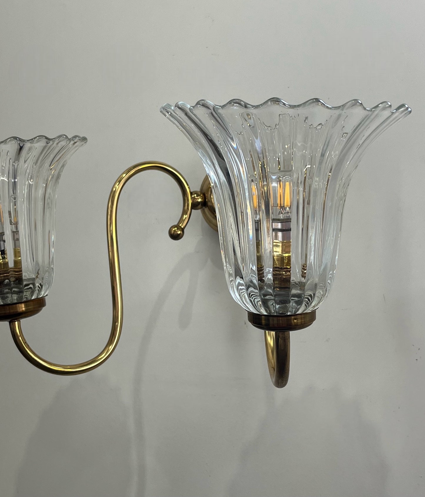Barovier Double Bowl Wall Light