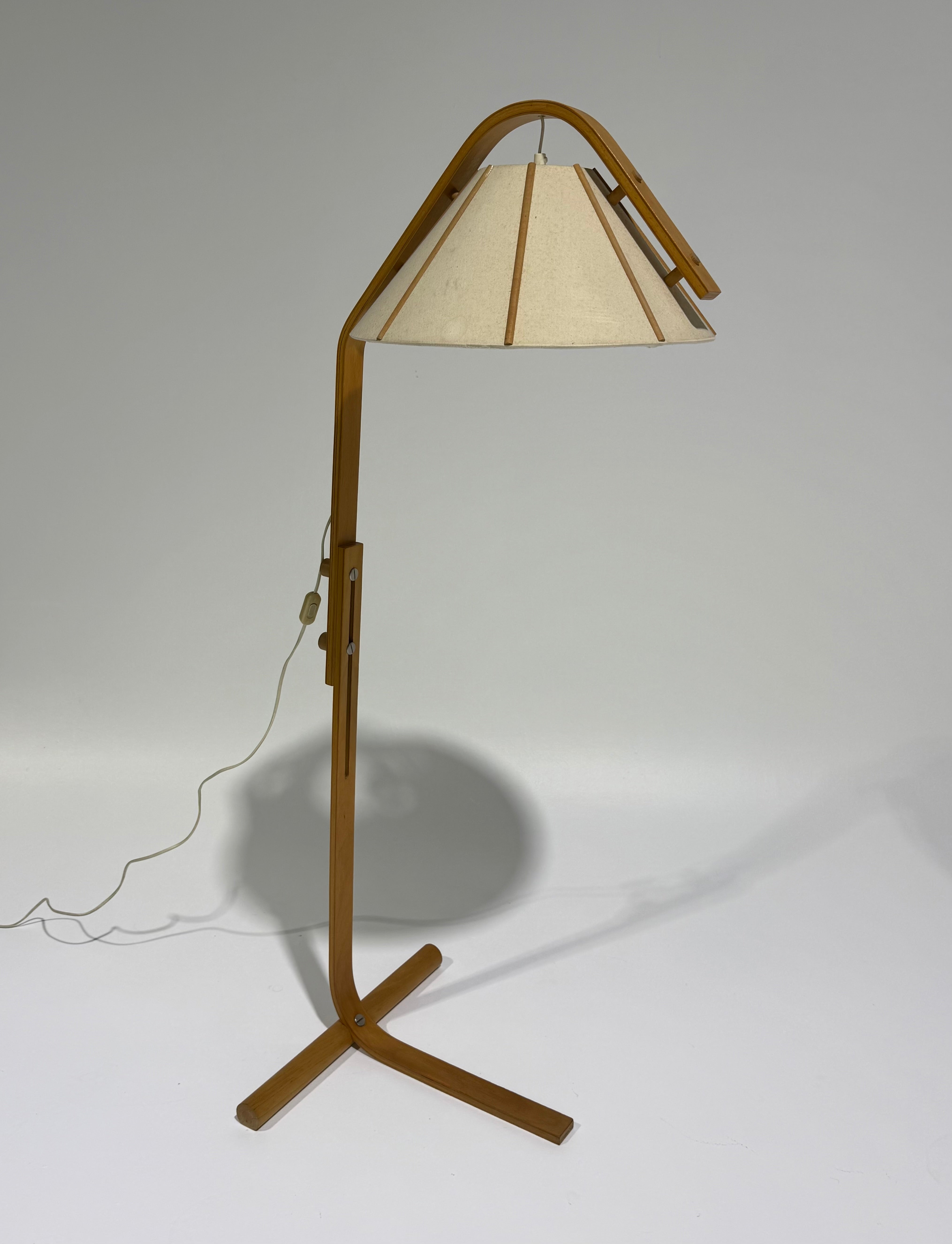1970’s Floor Lamp by Jan Wickelgren for Aneta