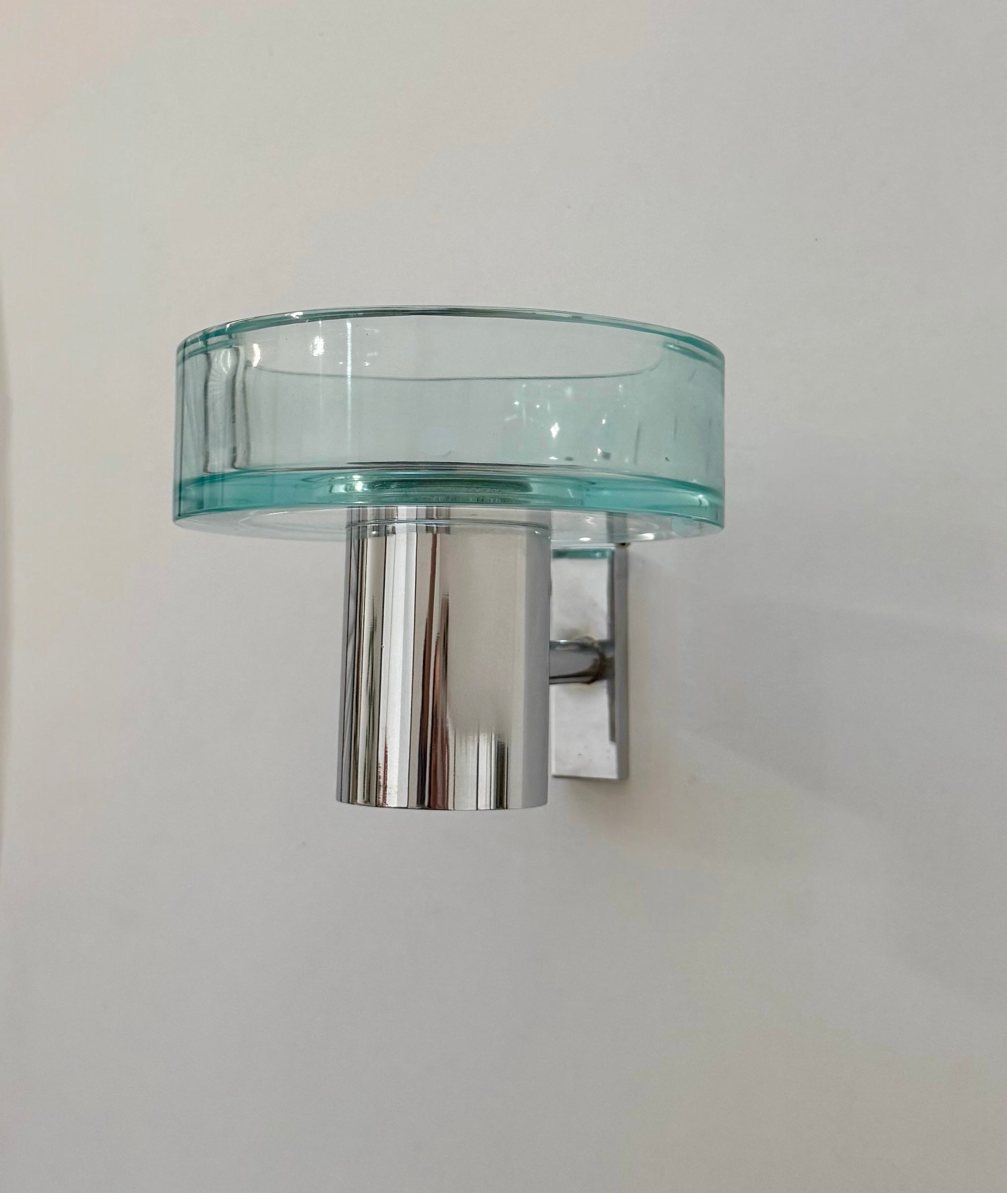 Pair of Murano Wall Light by Flavio Poli for Seguso