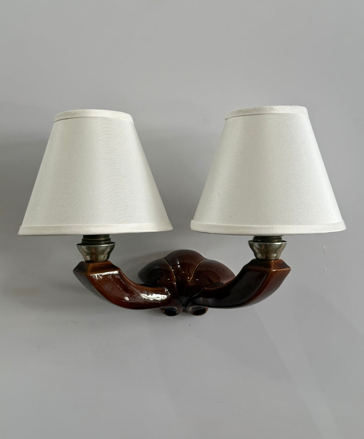 1950’s French Ceramic Wall Light