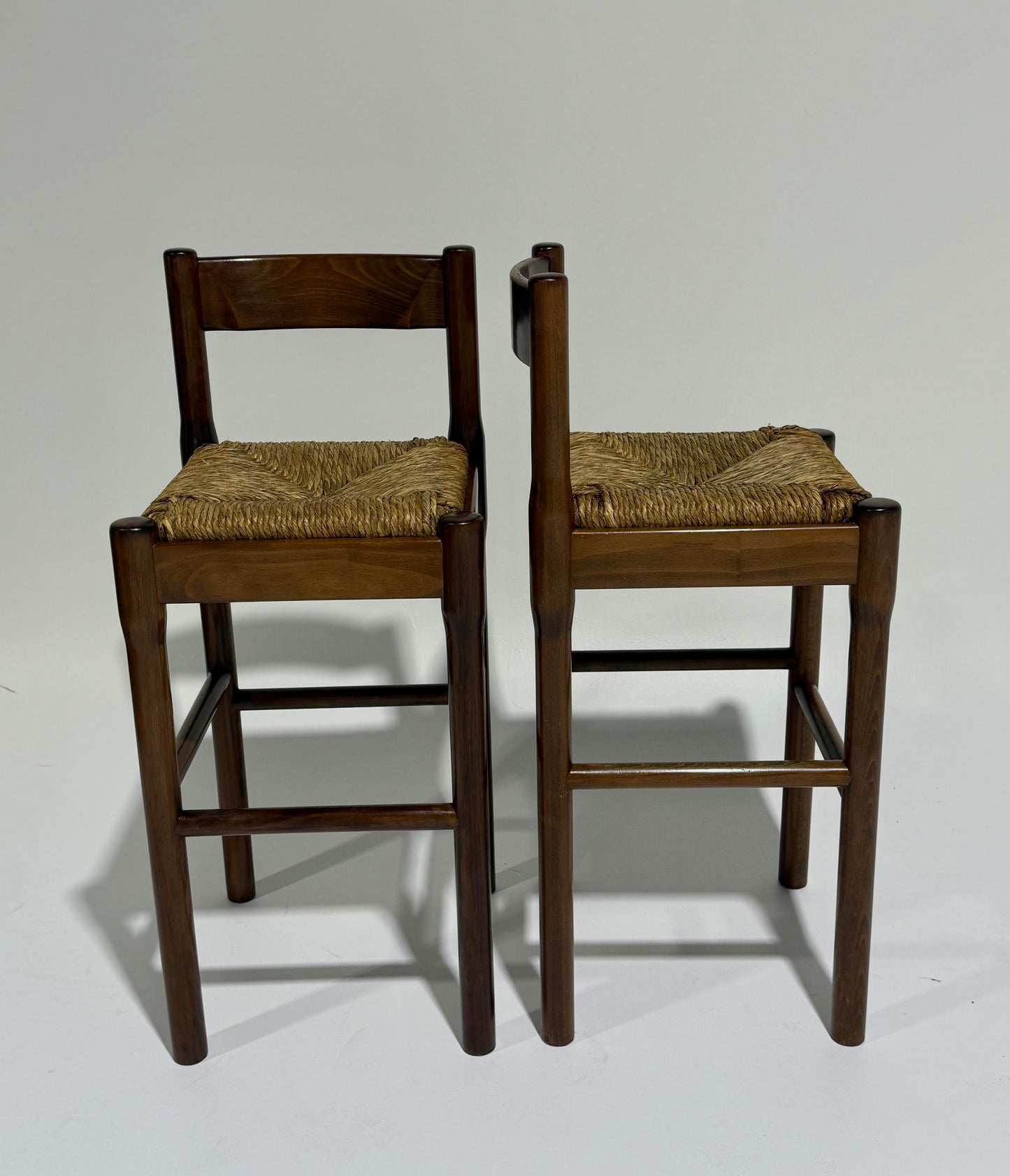 Vico Magistretti “Carimate” Bar Stools by Cassina - Two Available