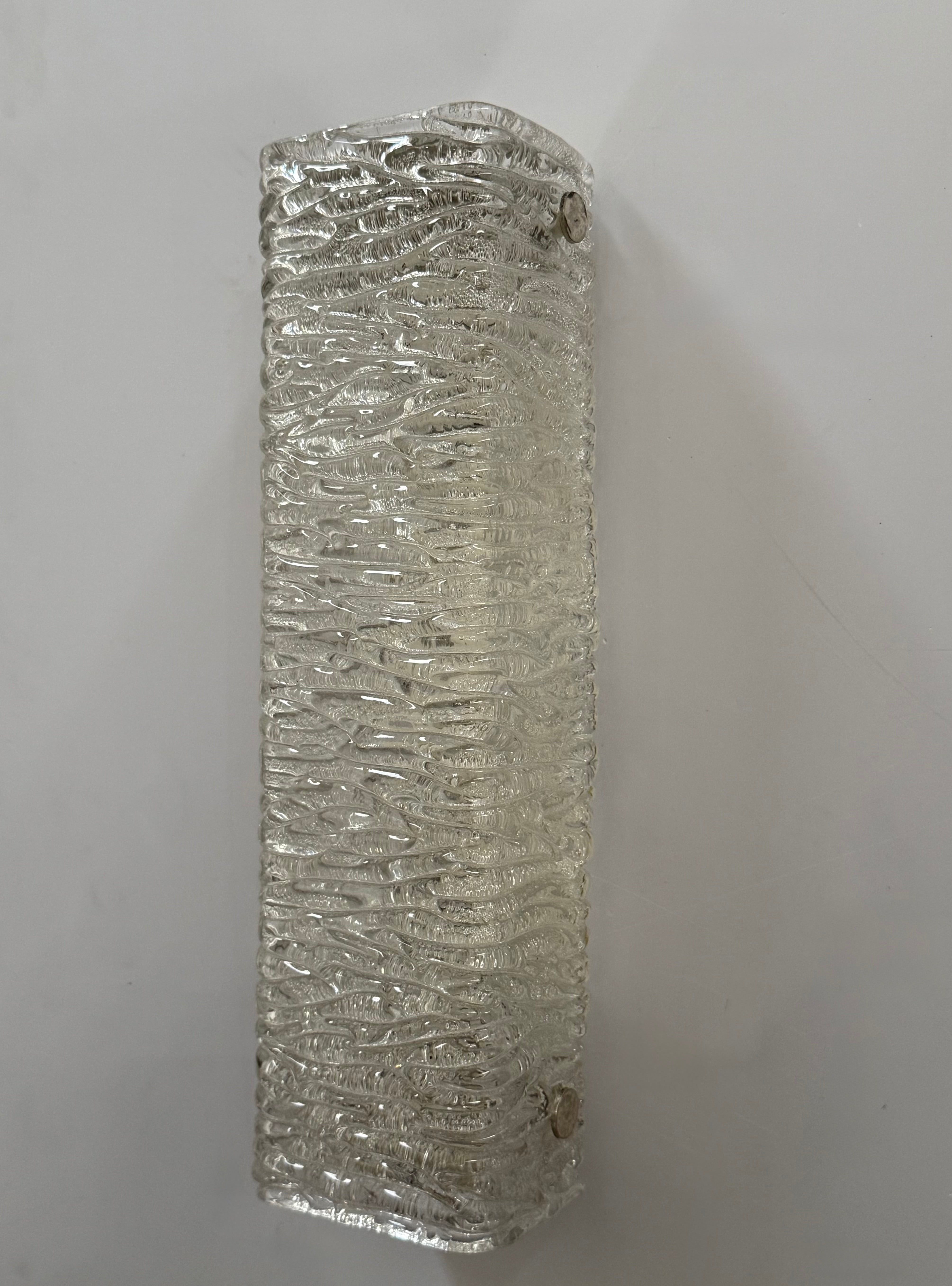Murano Glass Wall Light by Kaiser Leuchten - Three Available