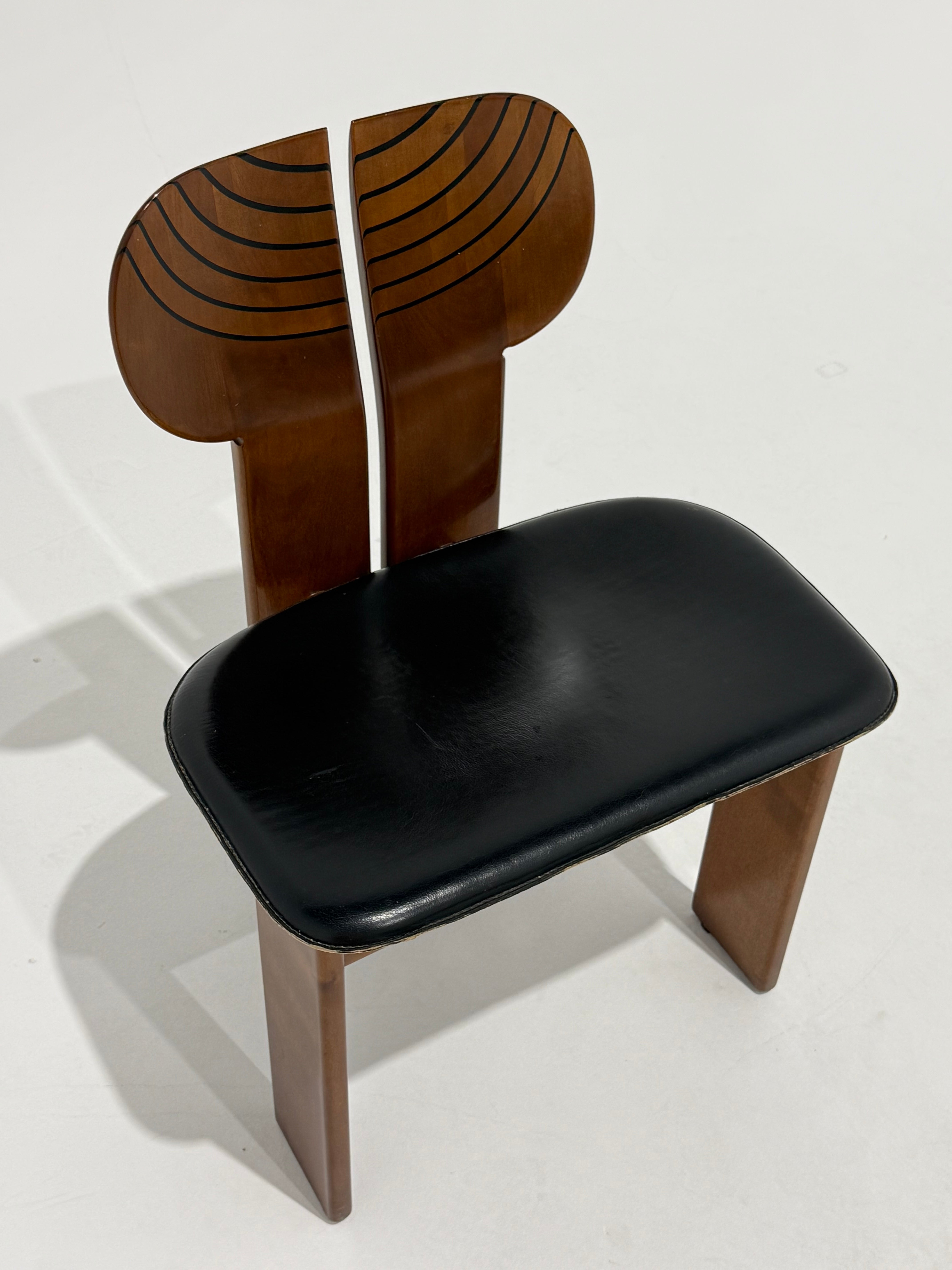 Africa chair by Afra & Tobia Scarpa. Italy, Maxalto edition, 1986.