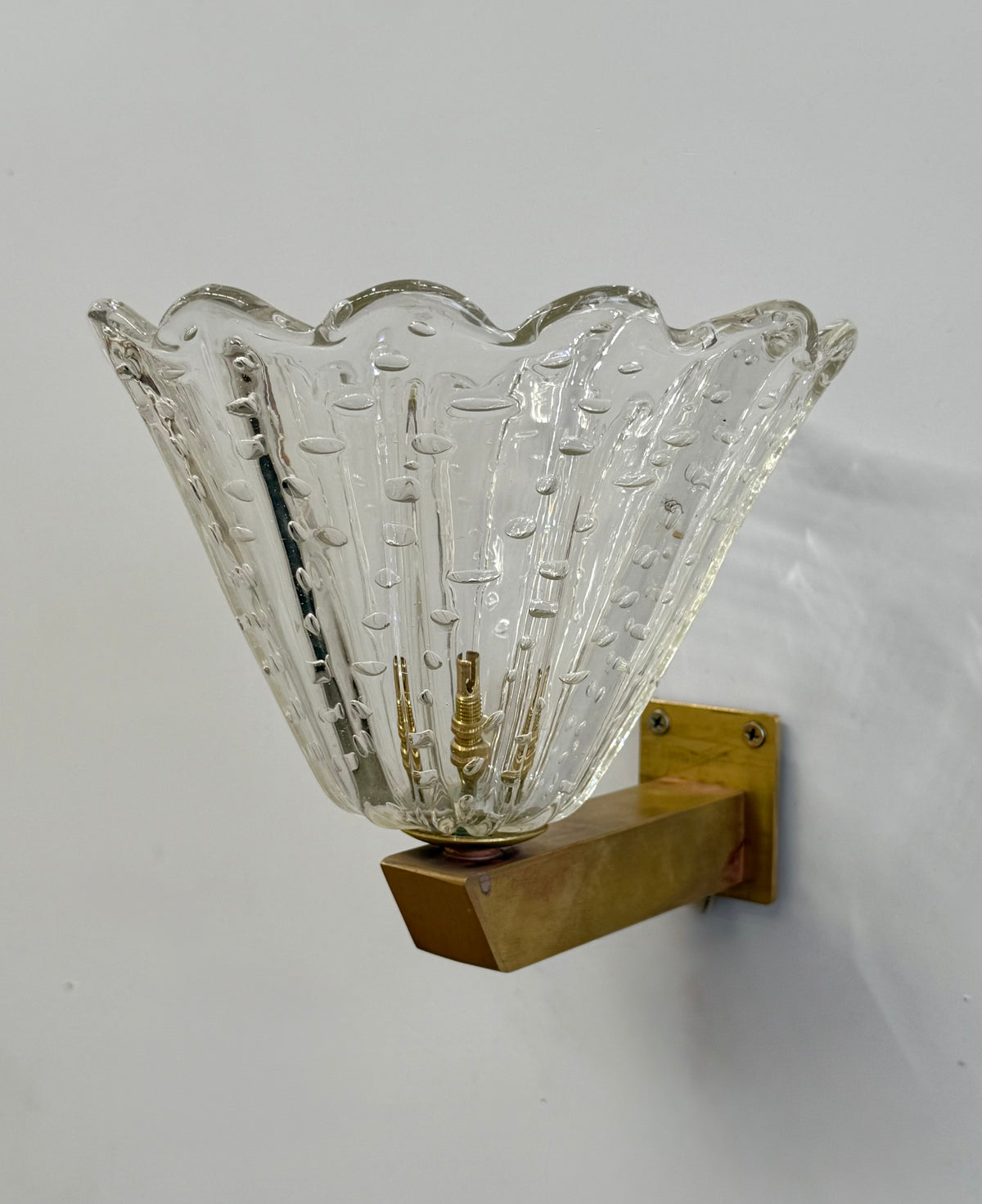 Murano Bullicante Wall Light by Barovier