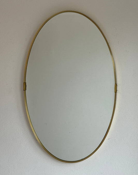 Vintage Italian Brass Mirror