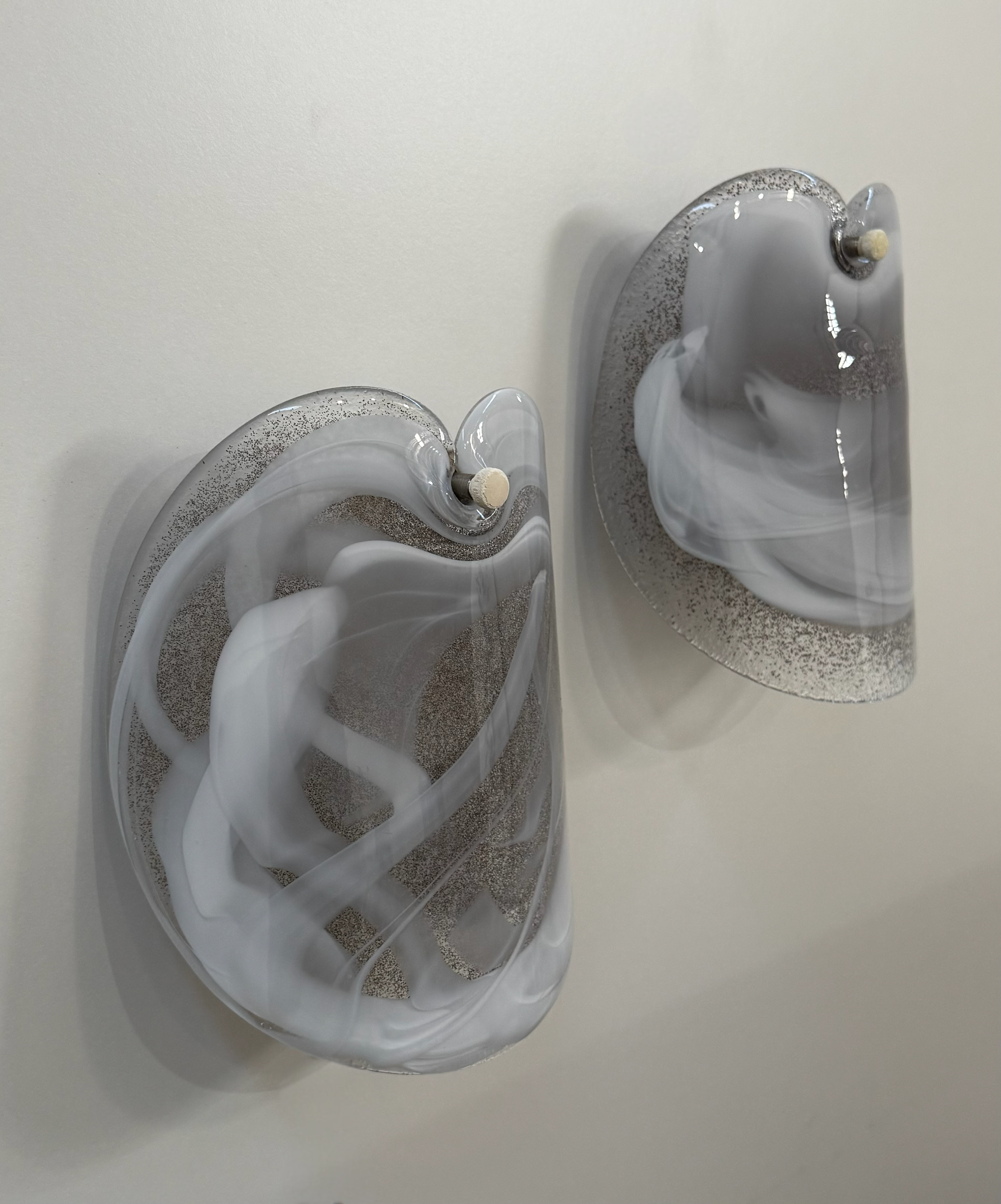 Pair of 1970’s Danish Wall Lights by Holmegaard