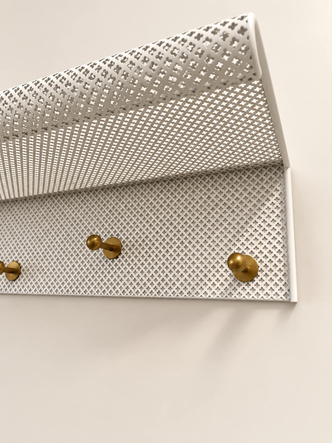 Vintage Perforated Mategot Coat Rack