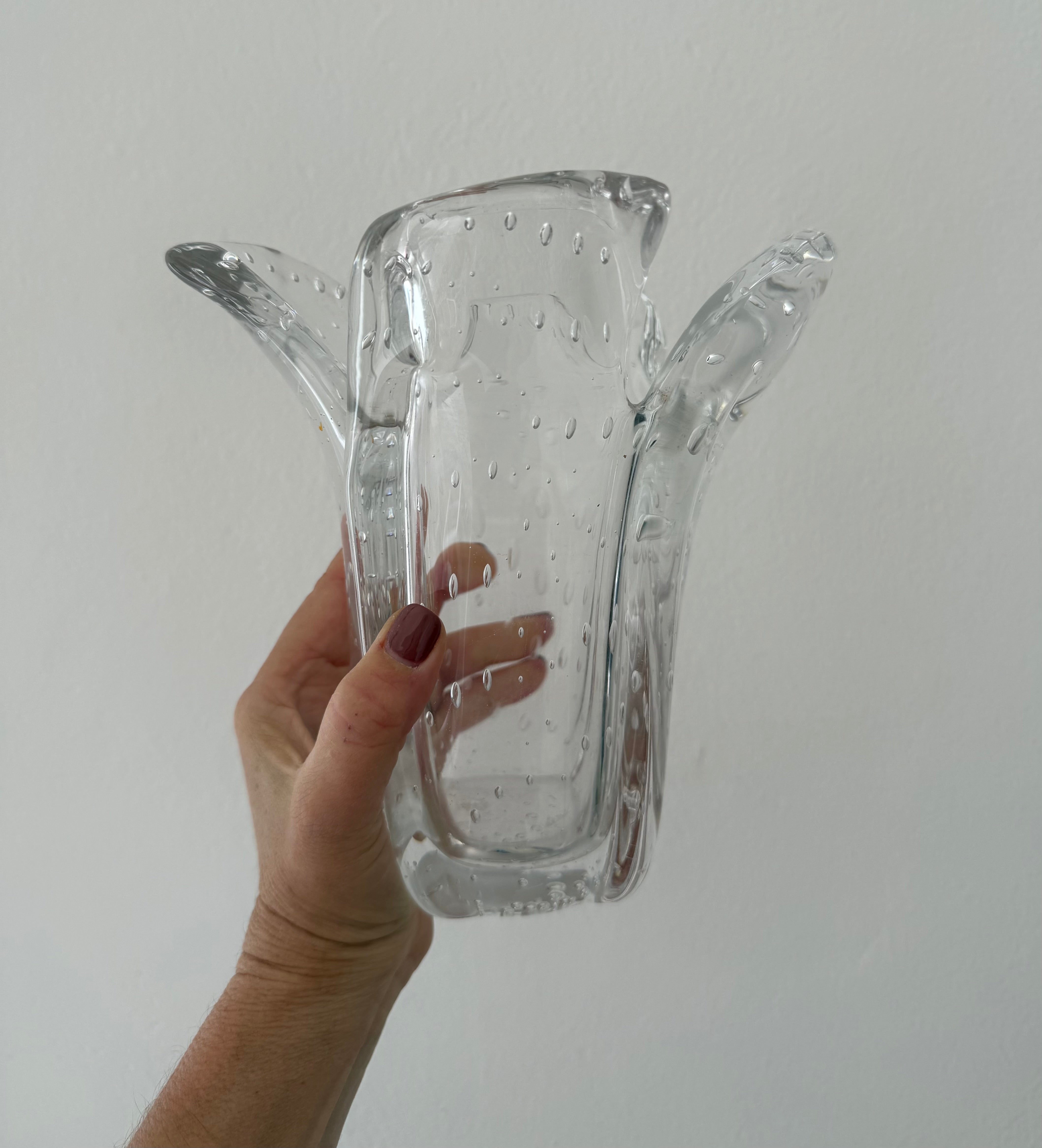 Vintage French Crystal Vase