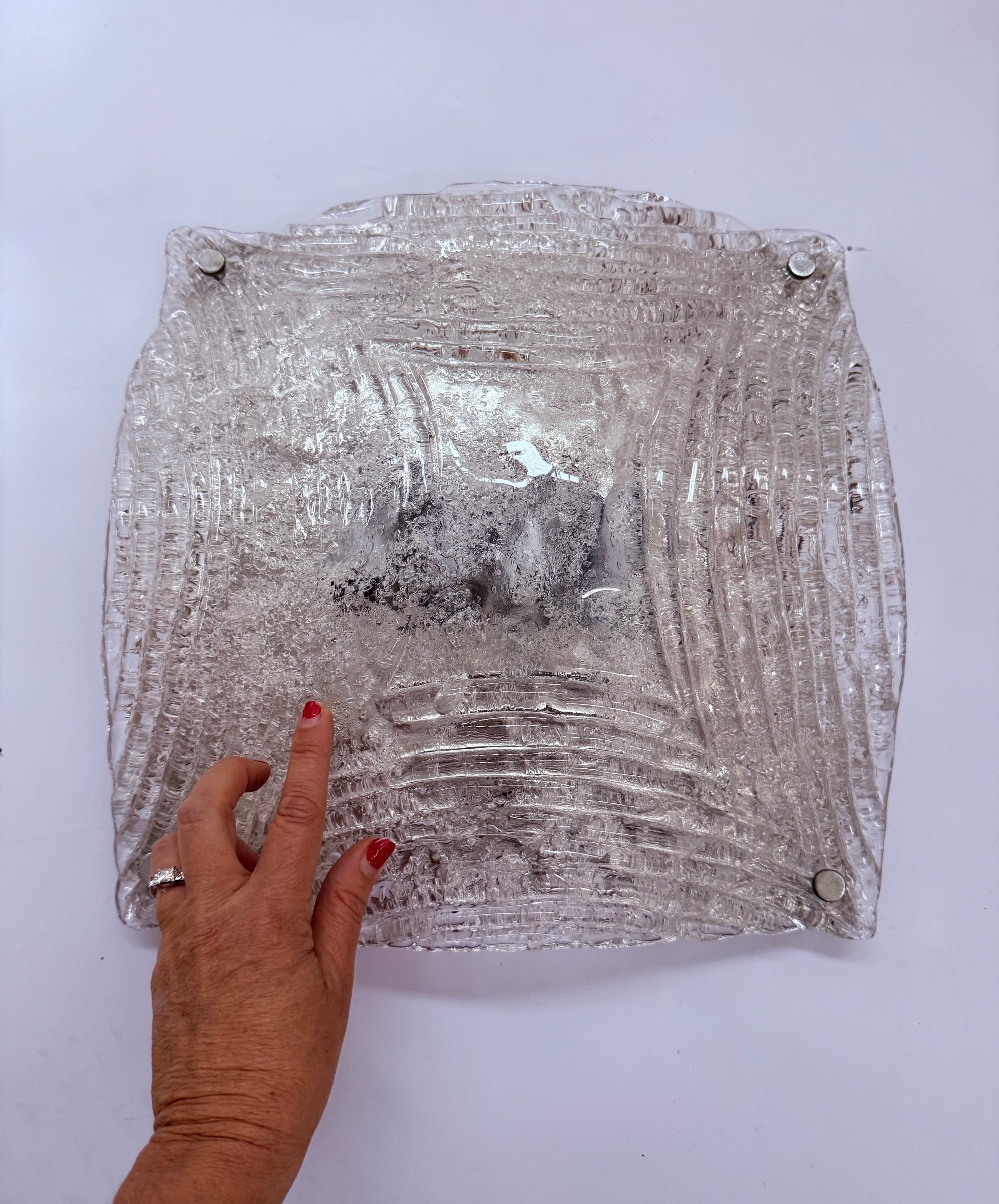 Large Murano Glass Wall Light