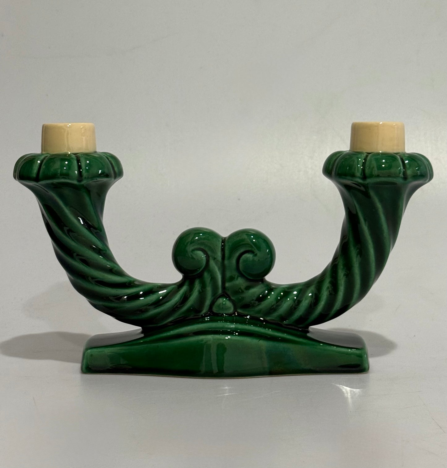 French Ceramic Candle Holder