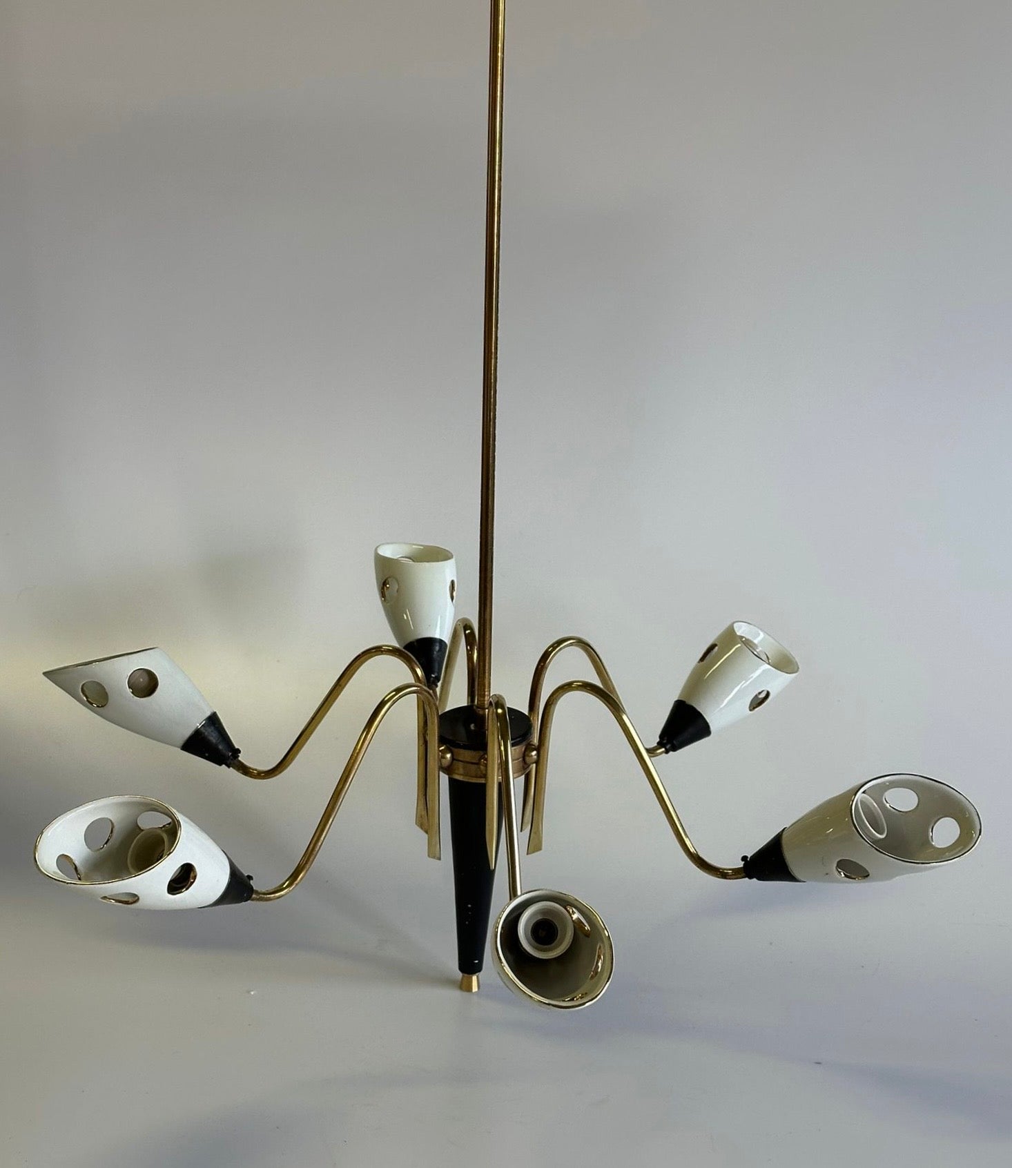 PRE-ORDER: 1950’s Italian Ceramic Pendant Light