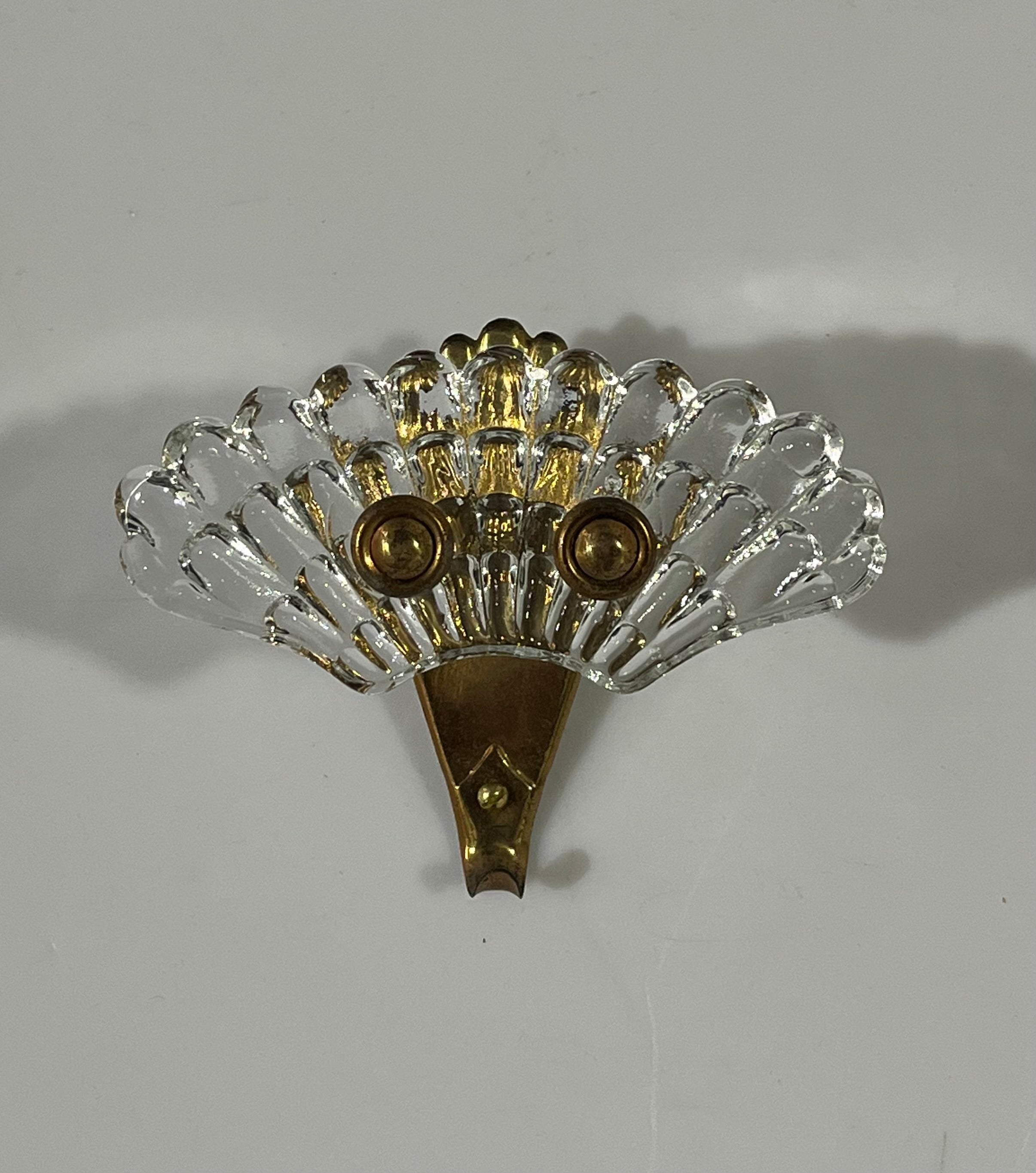 Italian Glass Coat Hook - Three Available