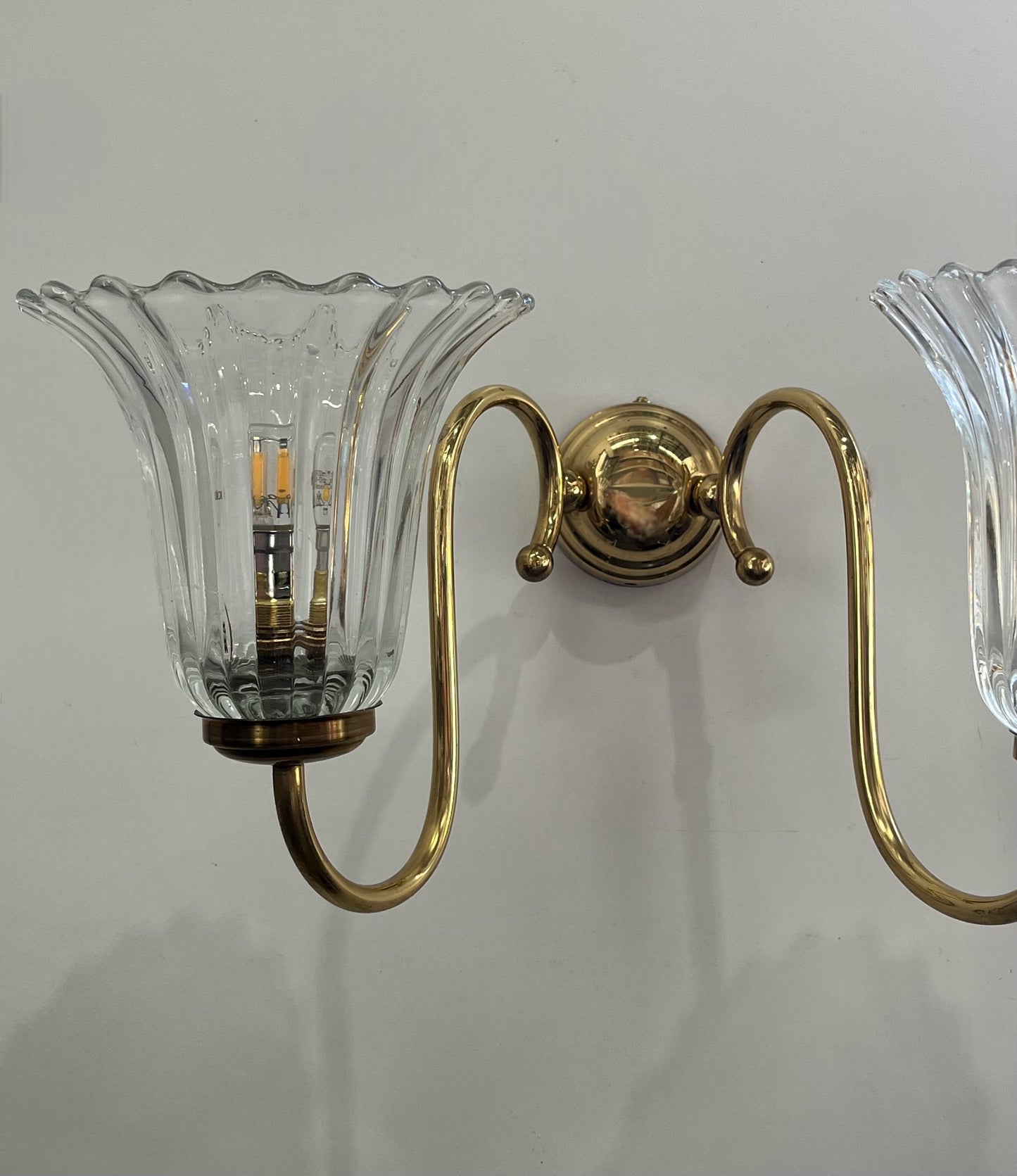 Barovier Double Bowl Wall Light