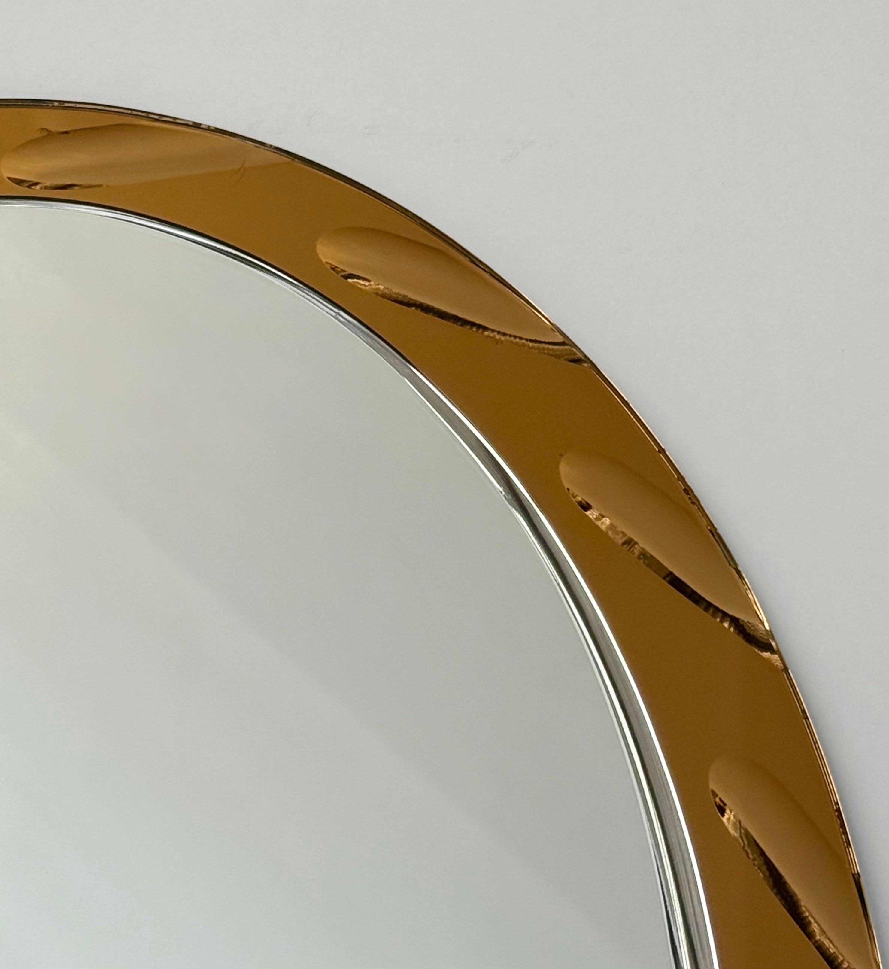 1970’s Italian Coloured Glass Mirror