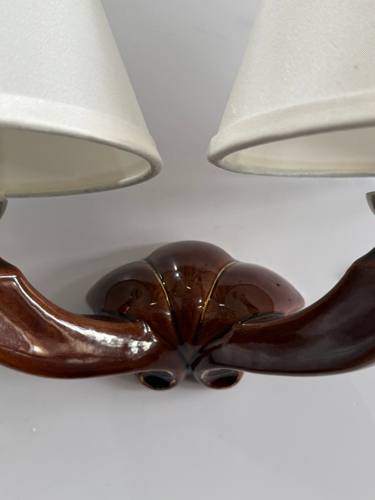 1950’s French Ceramic Wall Light
