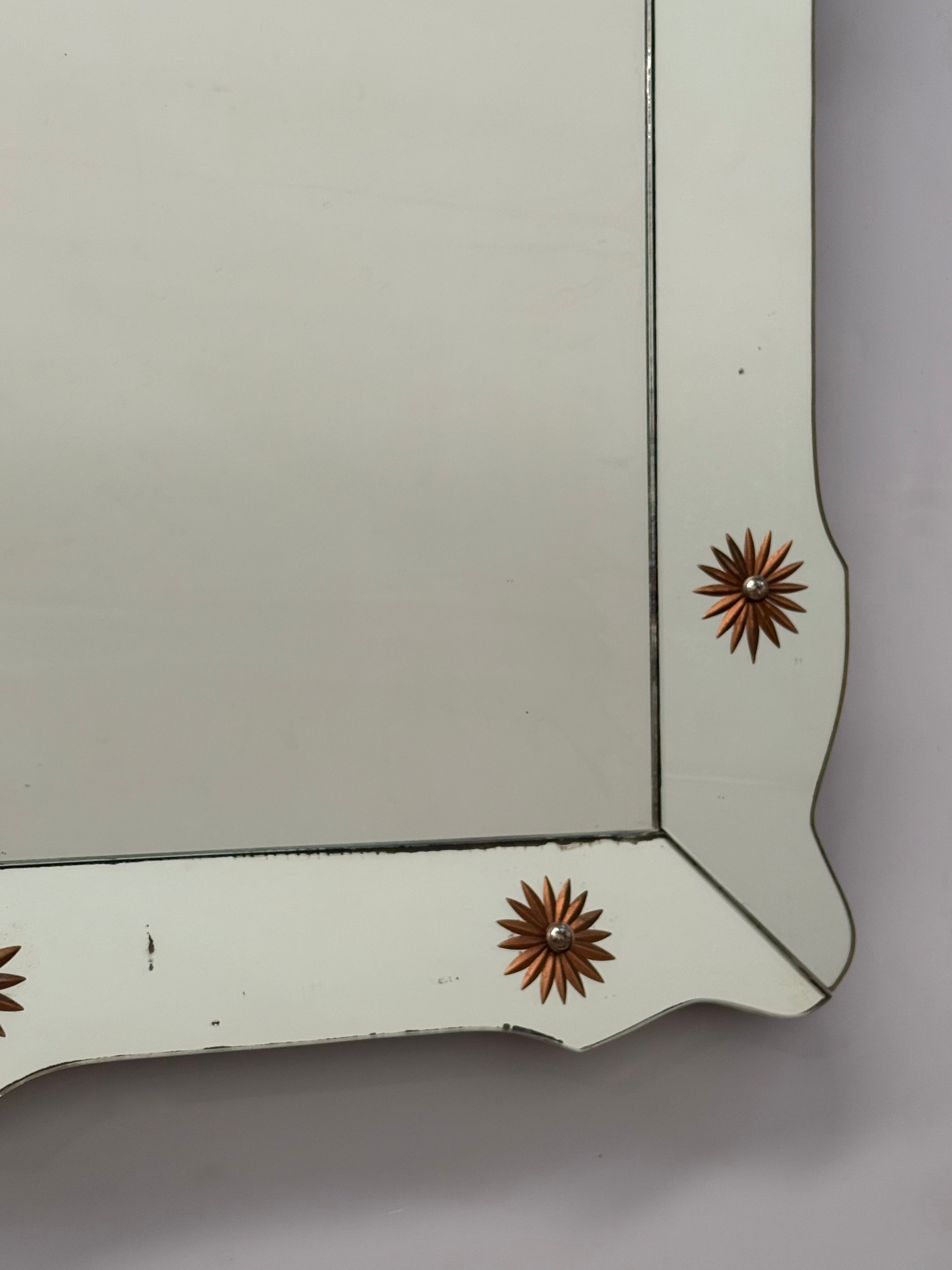 Vintage Venetian Glass Mirror