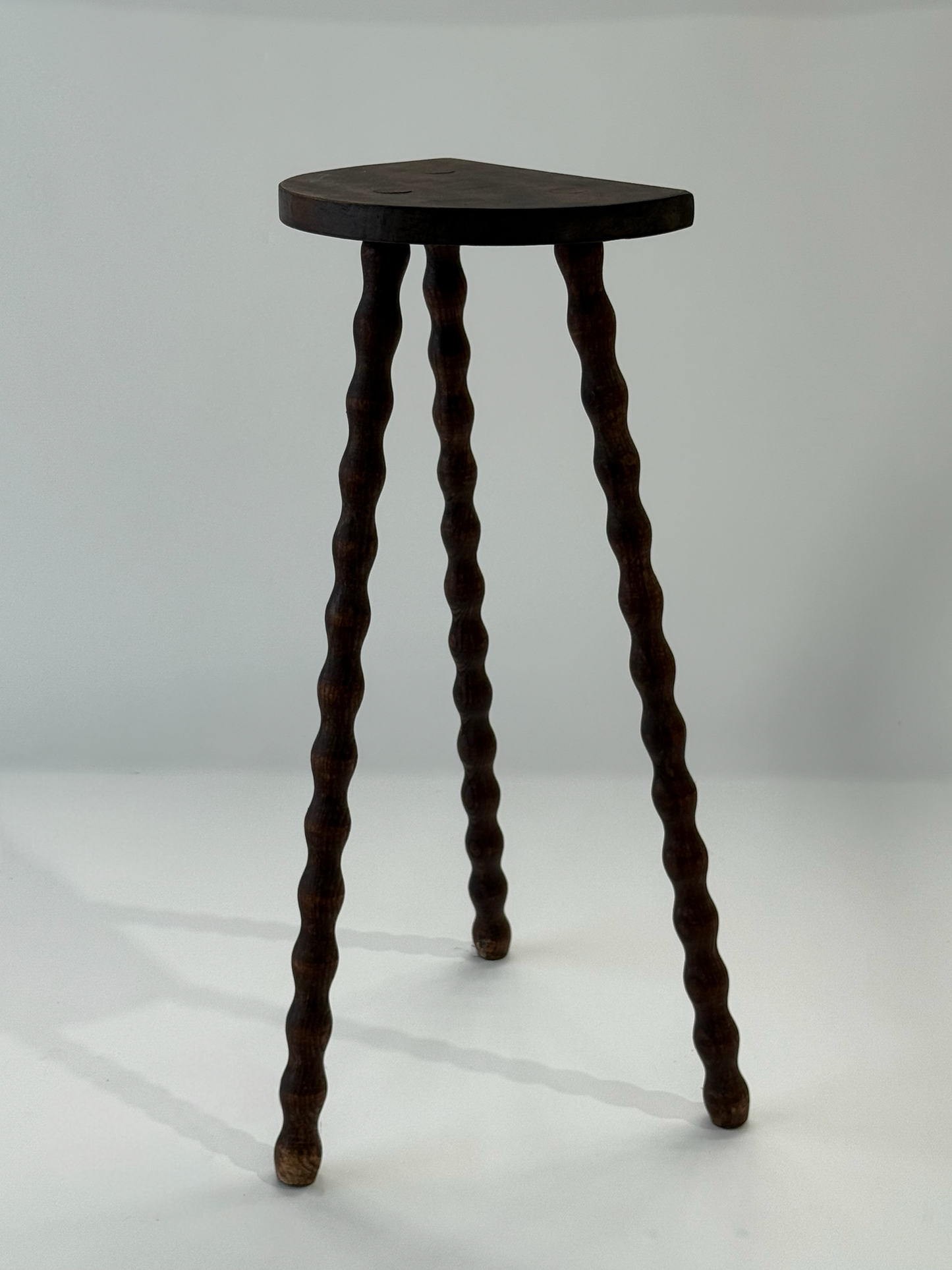 Vintage French Tall Bobbin Stool - 3 Available