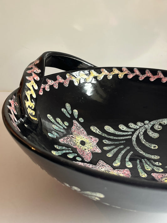 Hand Painted French Ceramic Bowl