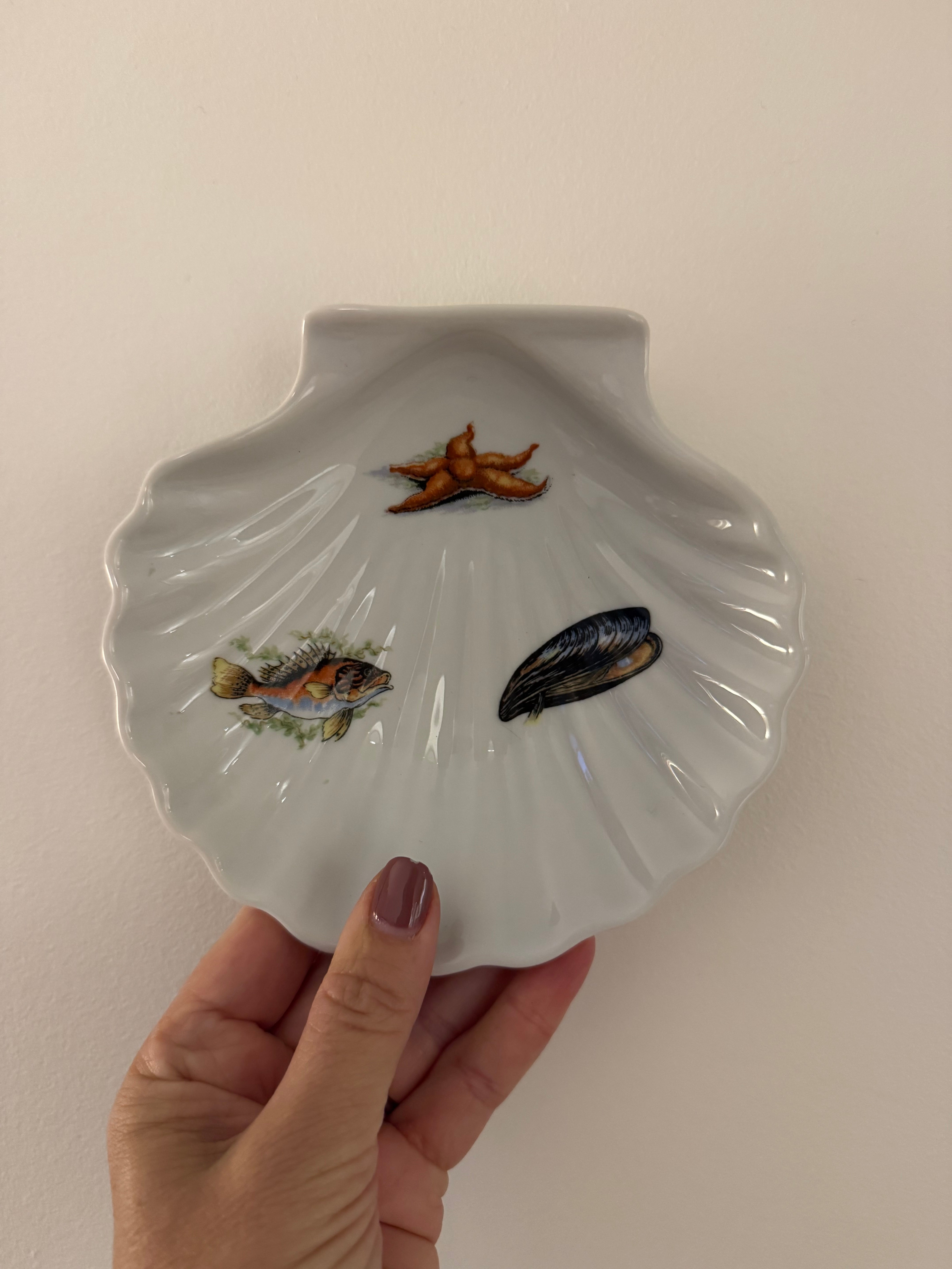 French Porcelain Dish - Four Available