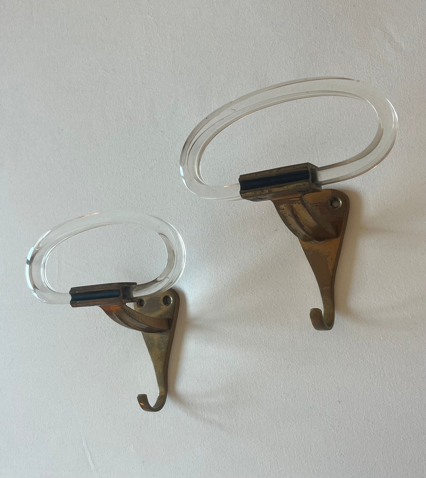 Italian Brass Coat Hook - One Available