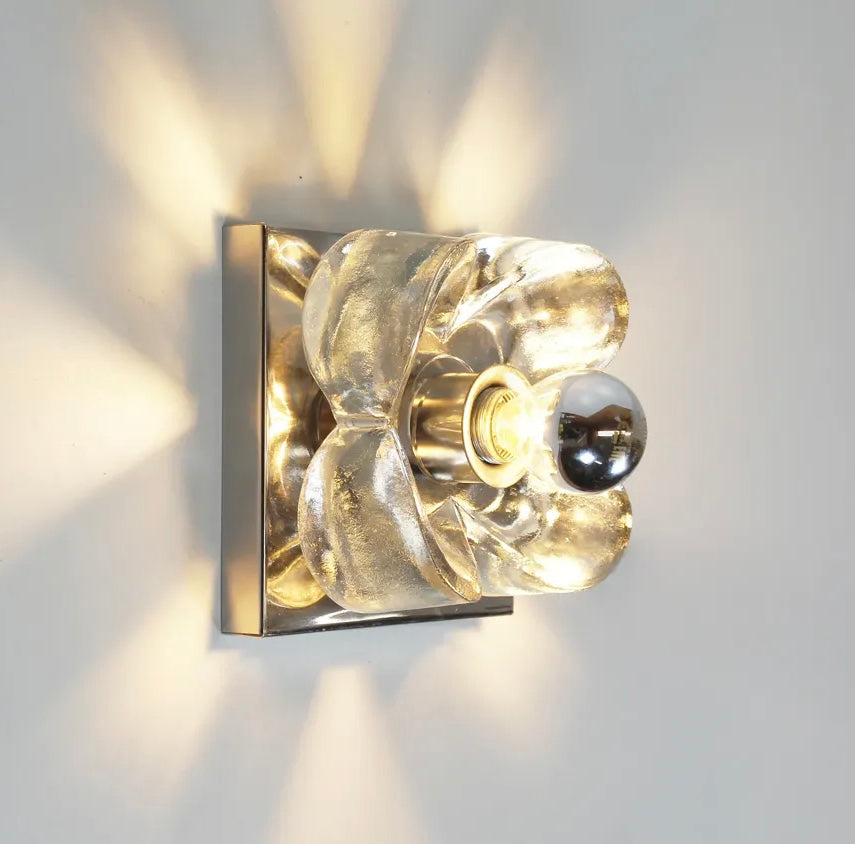 Murano Glass Wall Light by Sische - Six Available