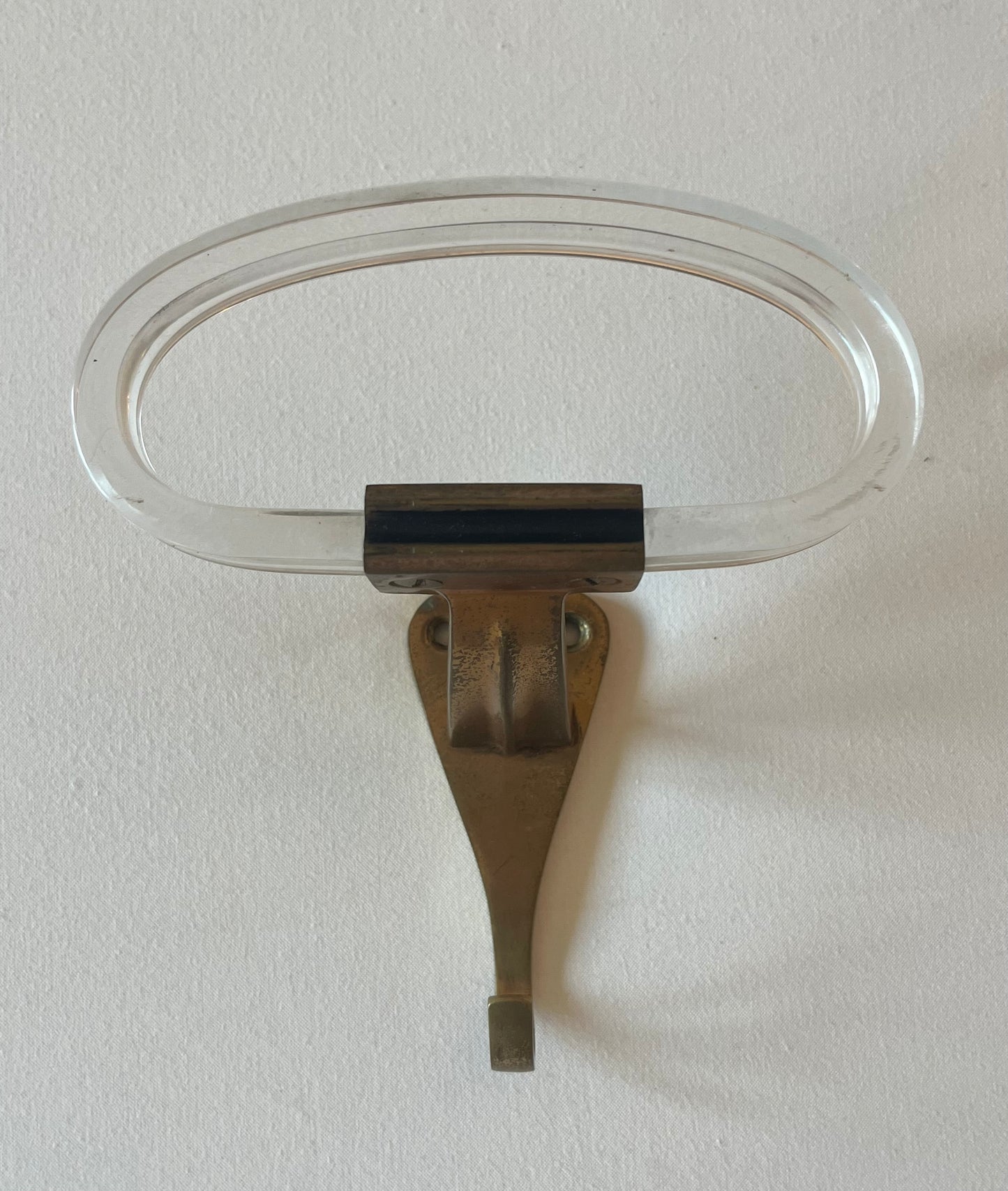 Italian Brass Coat Hook - One Available