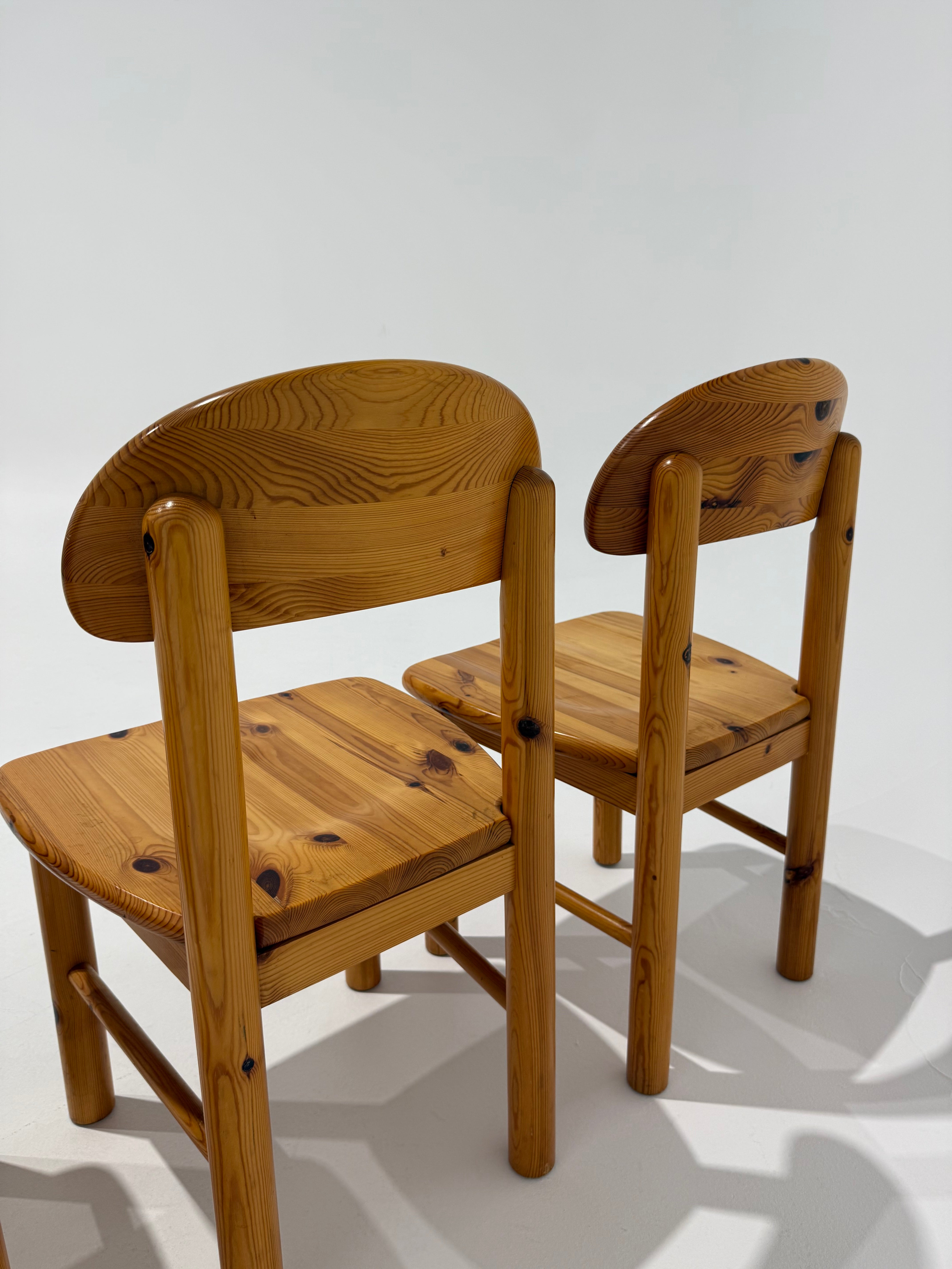 Pine Dining Chair by Rainer Daumiller - 6 Available