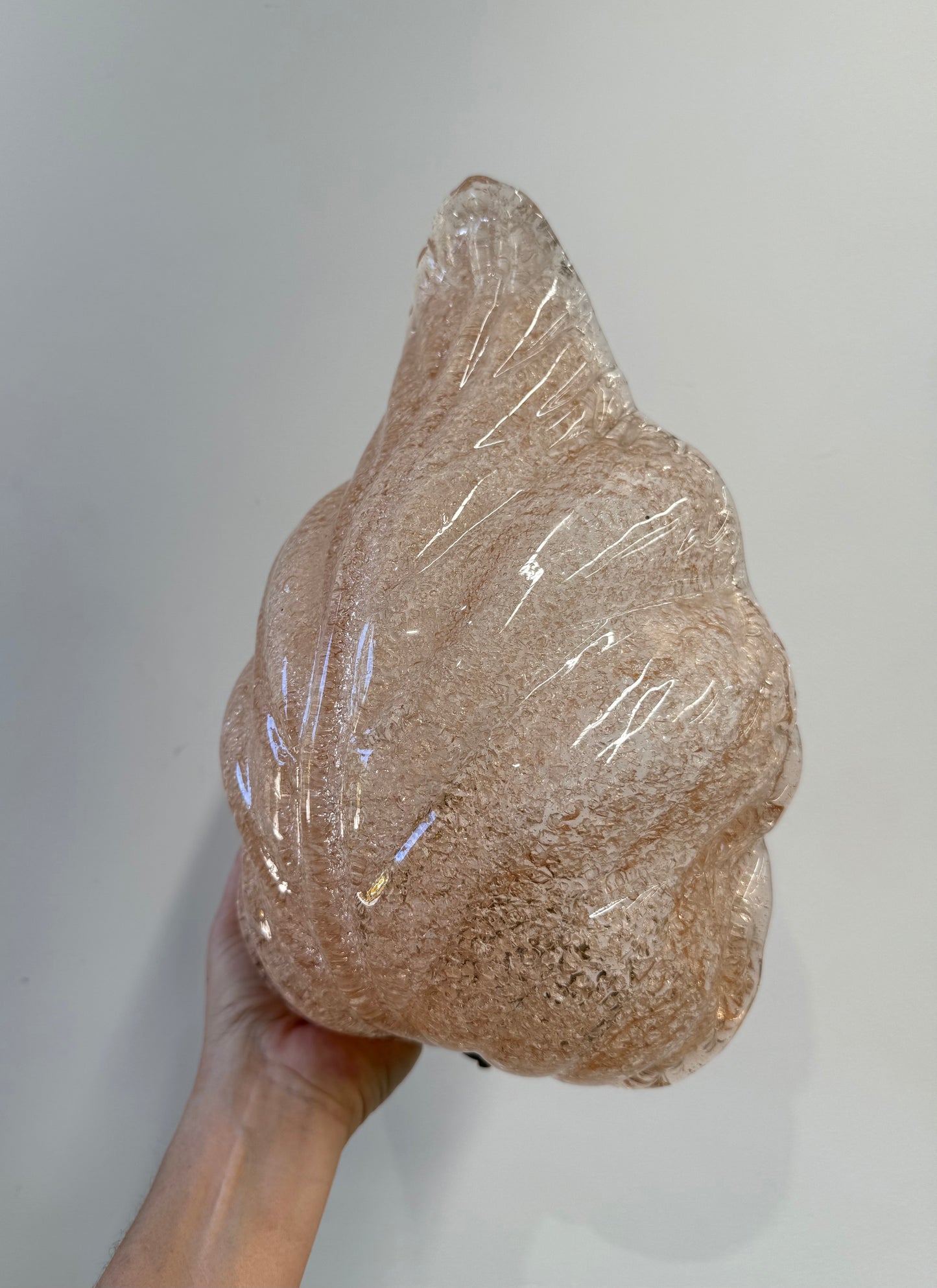 Pair of Foglia Murano Wall Lights