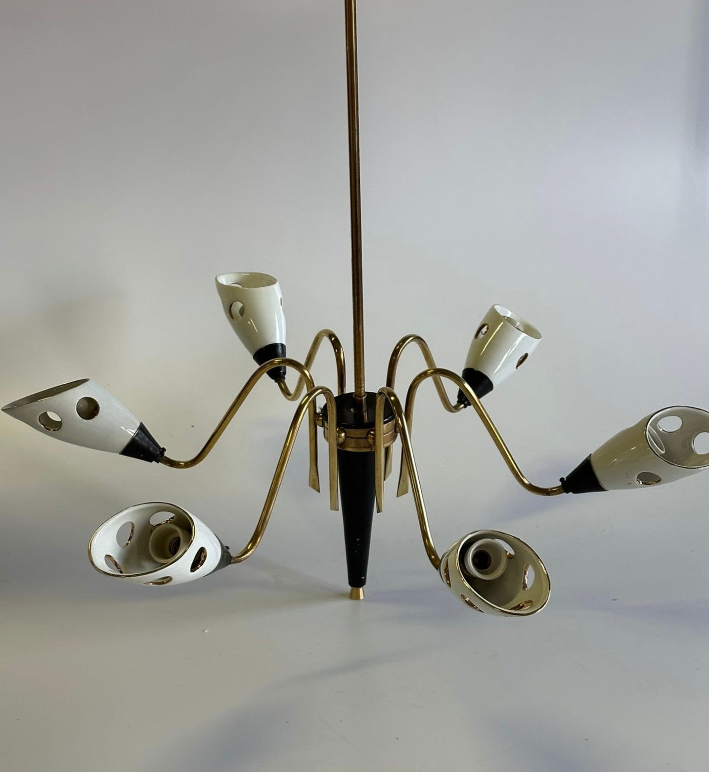 PRE-ORDER: 1950’s Italian Ceramic Pendant Light