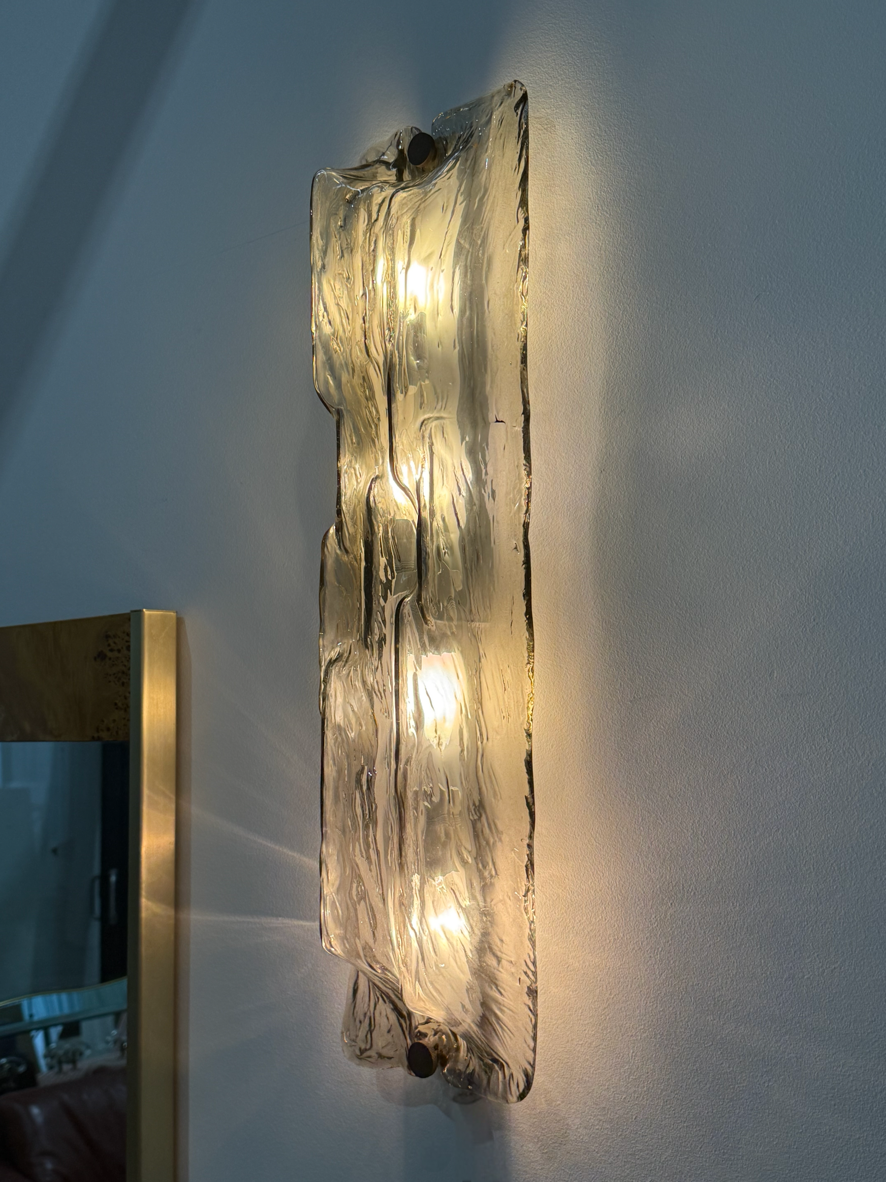 Large 1970’s Murano Wall Light, Toni Zuccheri for Venini
