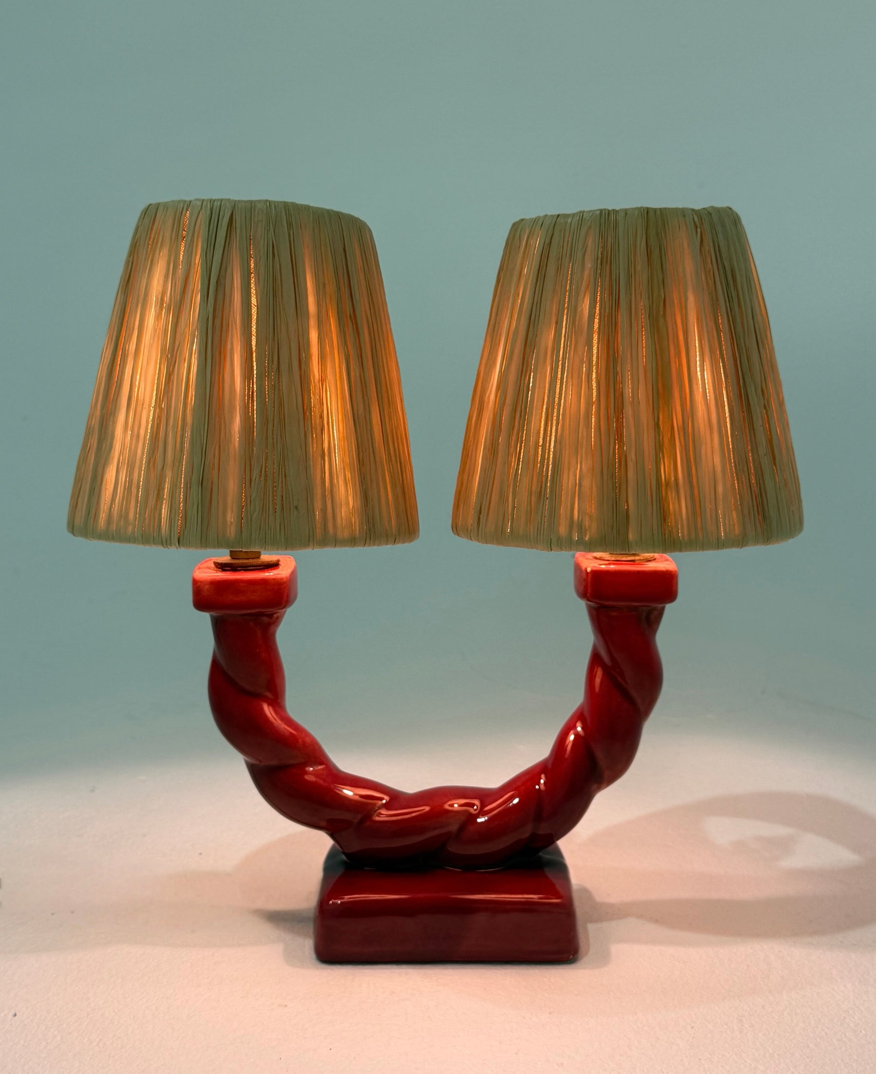 1960’s French Ceramic Lamp - Two Available