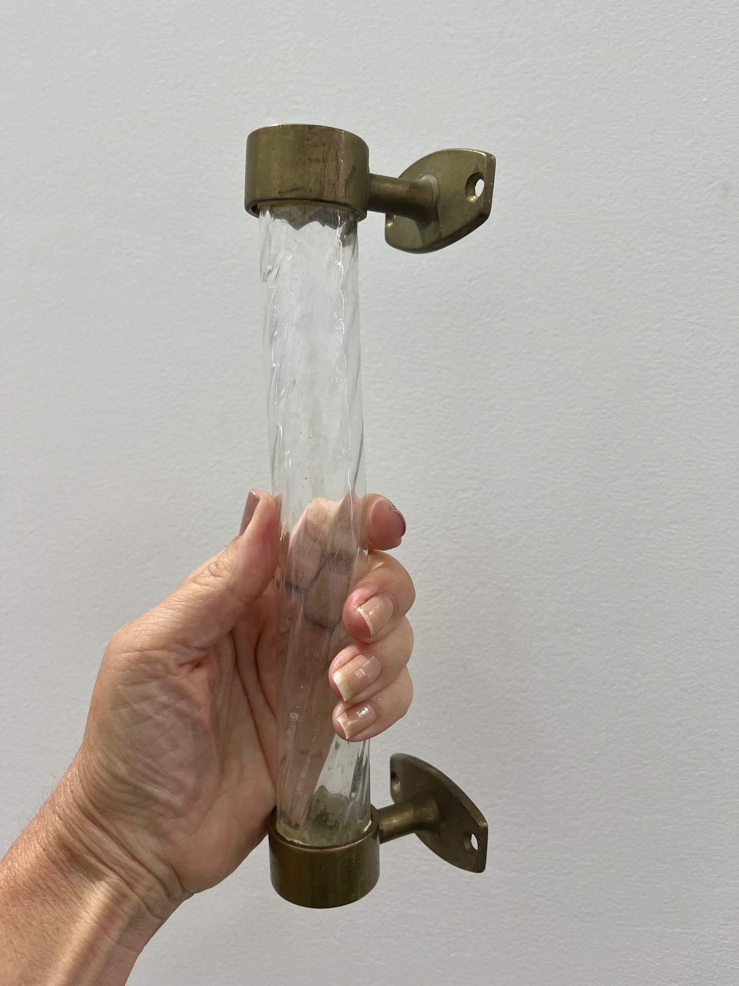 Italian Murano Glass Drawer/Door Pull 22cm