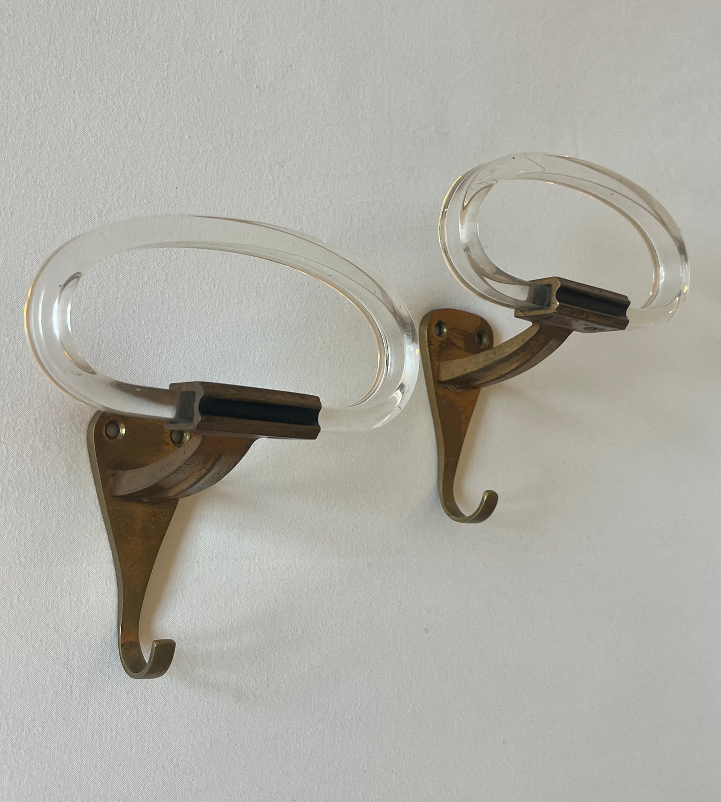 Italian Brass Coat Hook - One Available