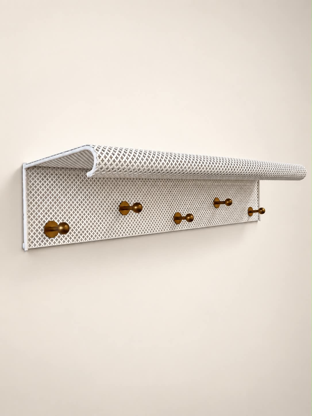 Vintage Perforated Mategot Coat Rack