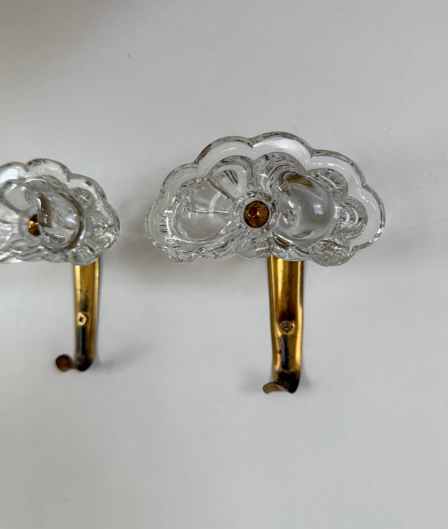 Murano Glass Coat Hook - One Available