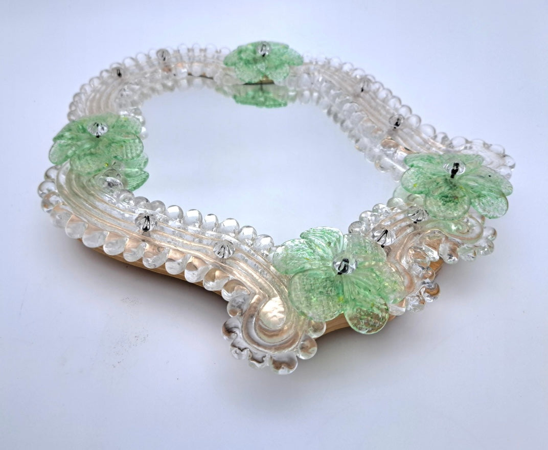 Vintage Venetian Murano Vanity or Wall Mirror